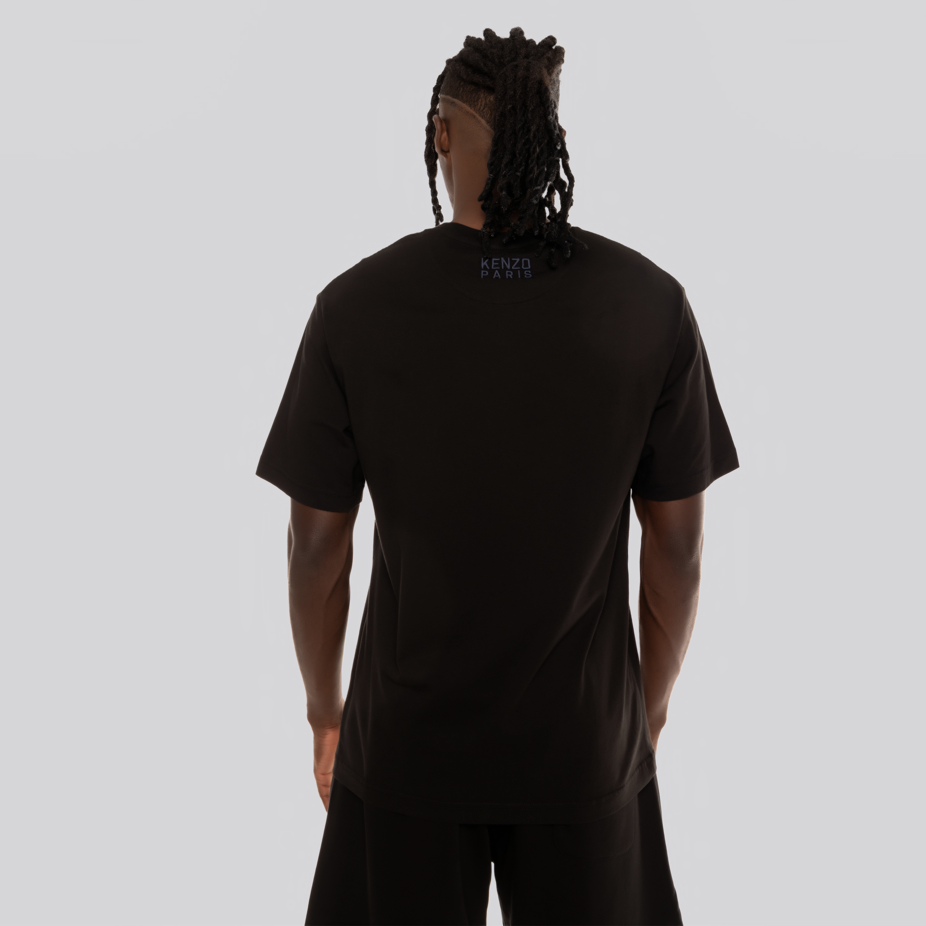 Camiseta Negra Kenzo Tiger