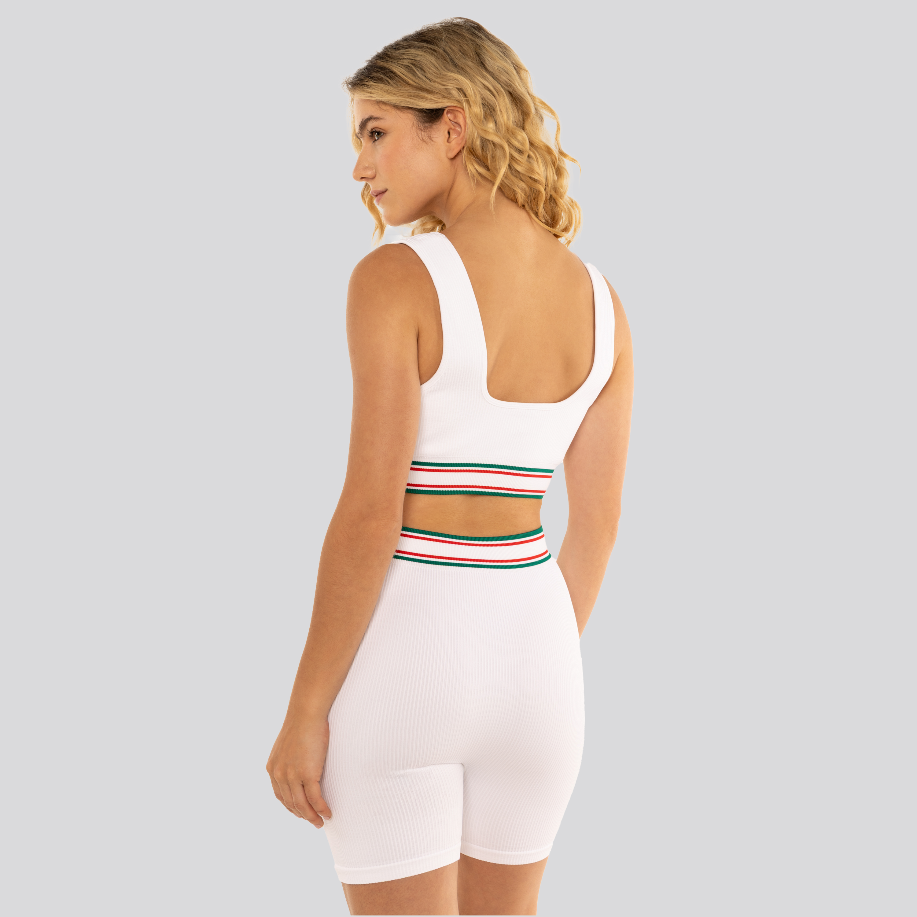 Short Blanco Casablanca Seamless