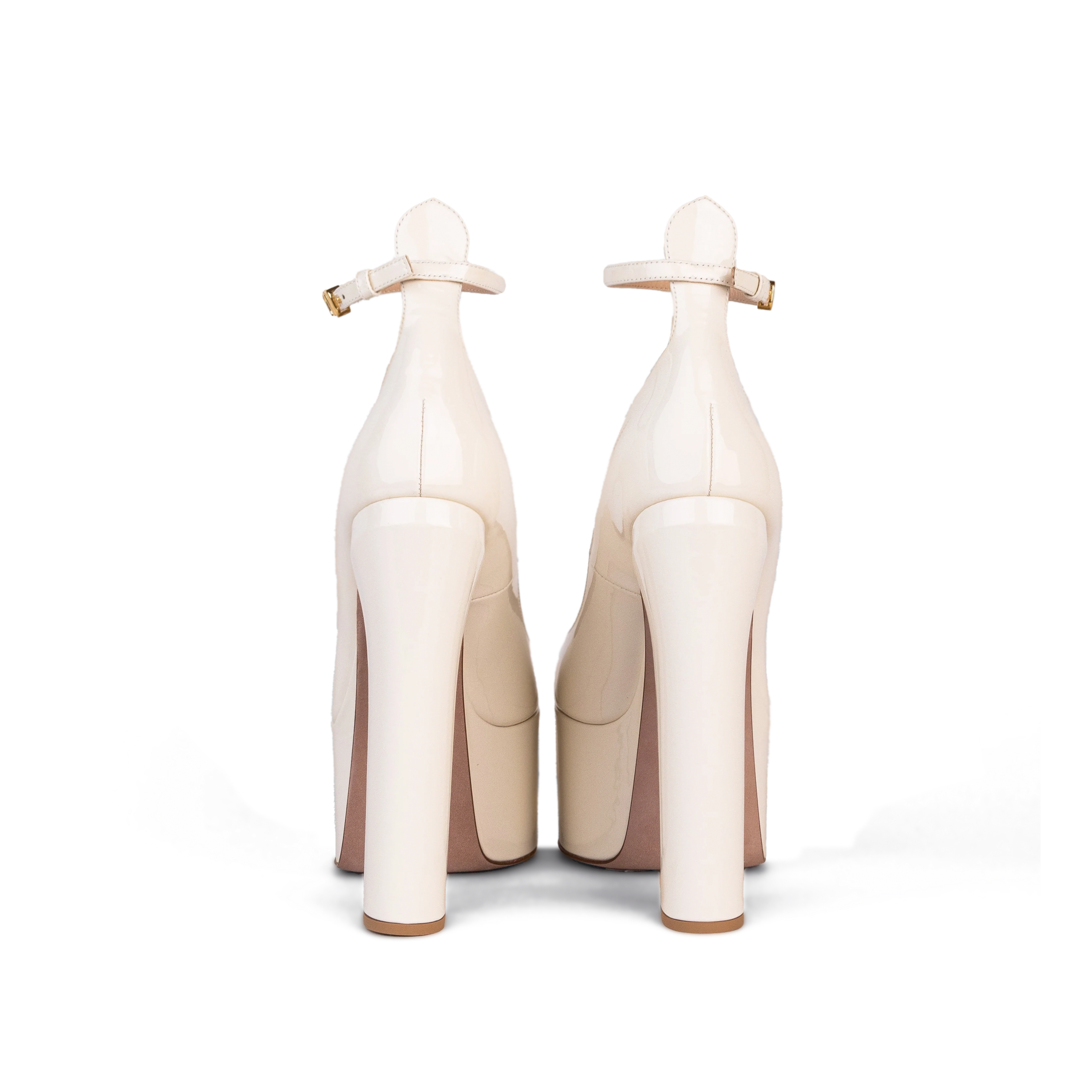 Tacones Blancos Valentino Tan-Go 155 mm