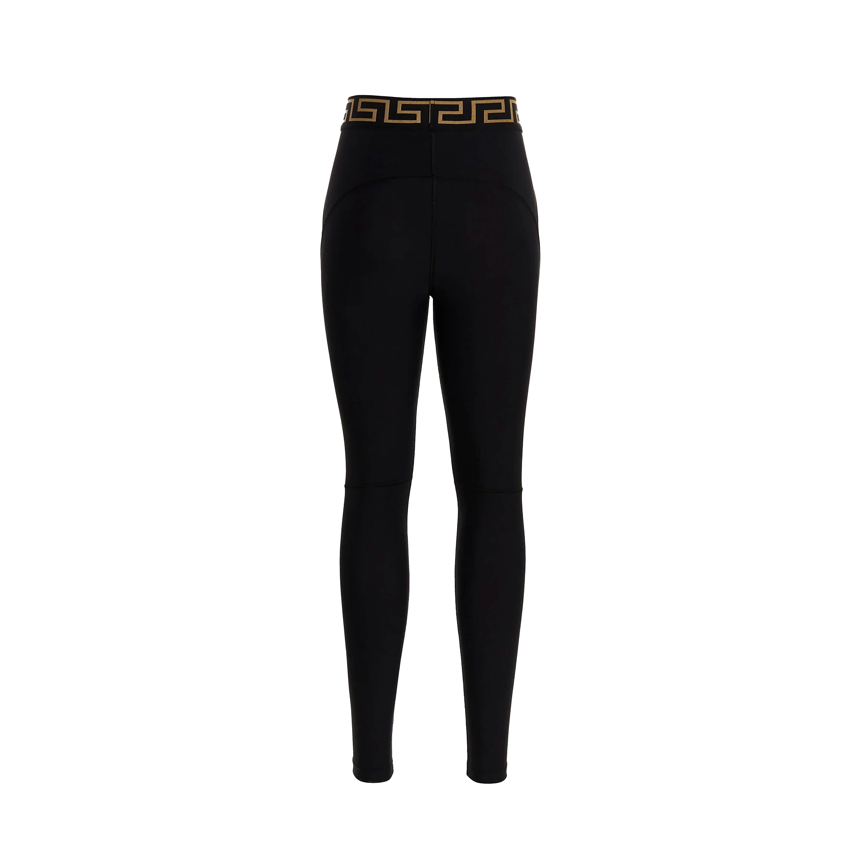 Legging Negro Versace Greca