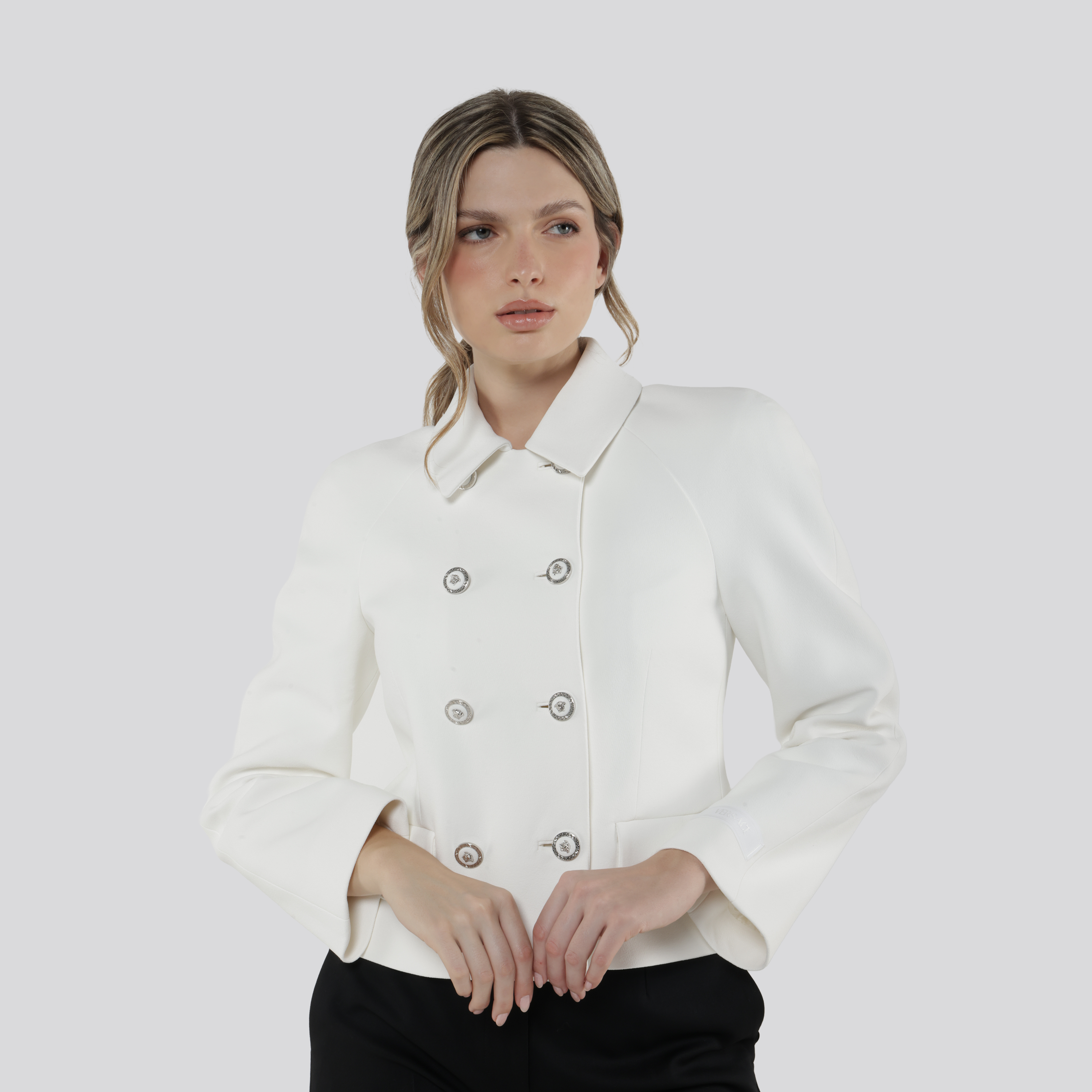 Chaqueta Blanca Versace