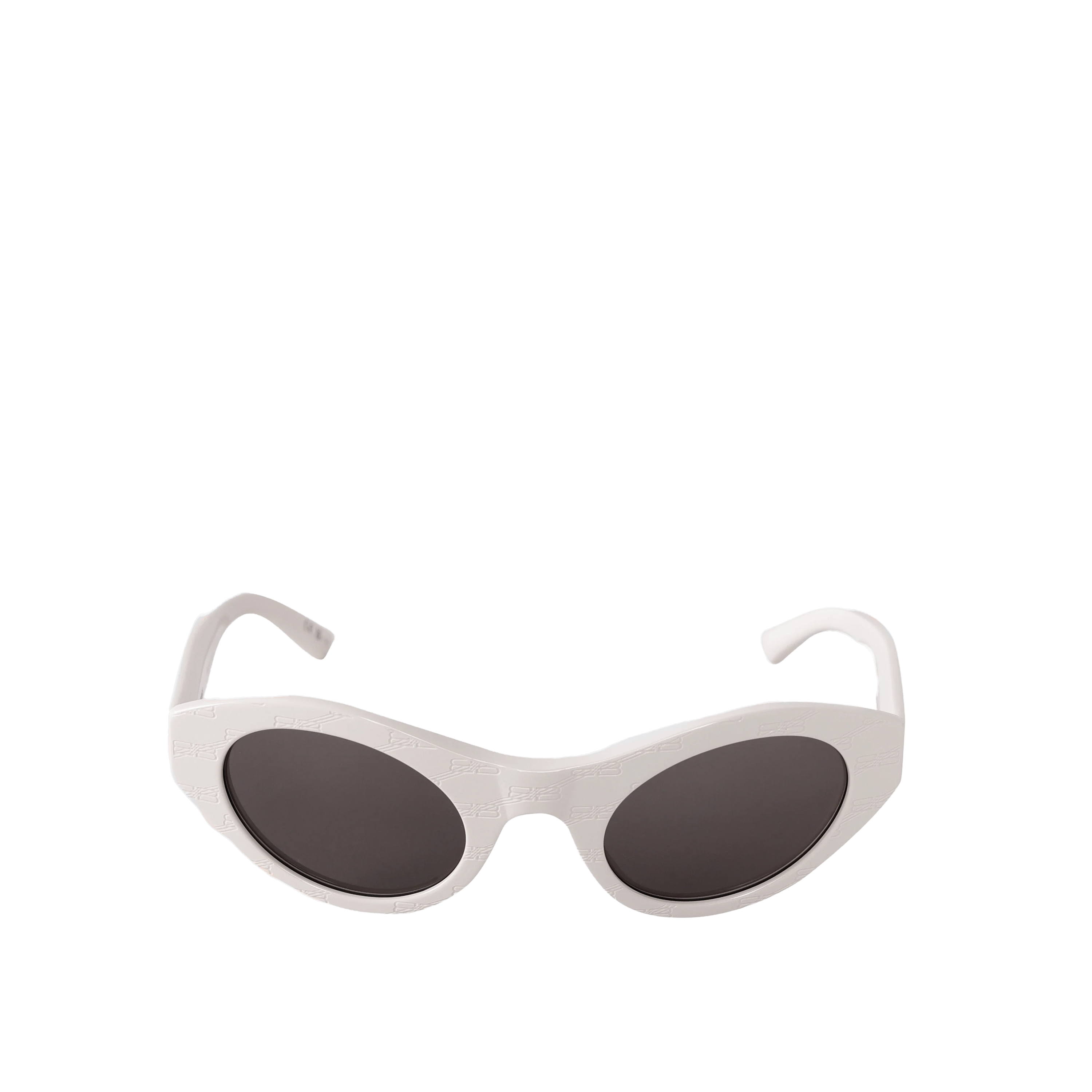 Gafas de Sol Blancas Balenciaga Circle