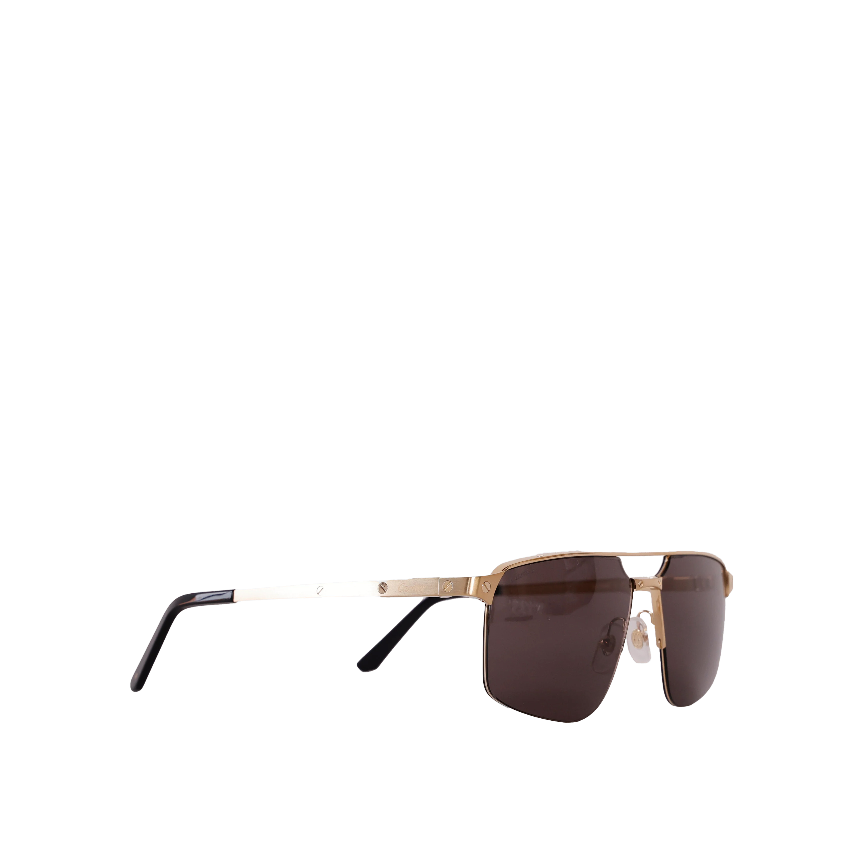 Gafas de Sol Negras Gold Cartier