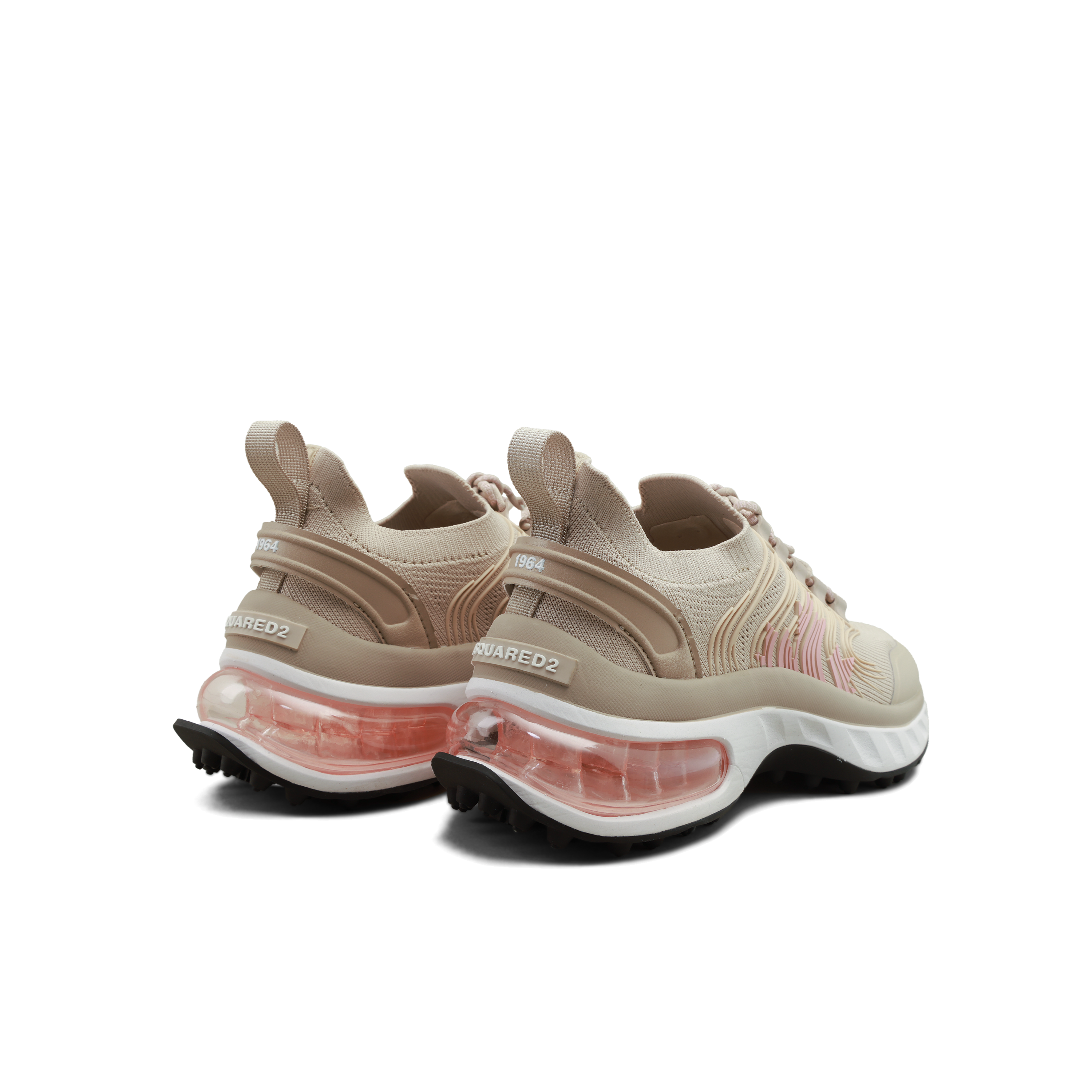 Sneakers Beige Dsquared2 Leaf
