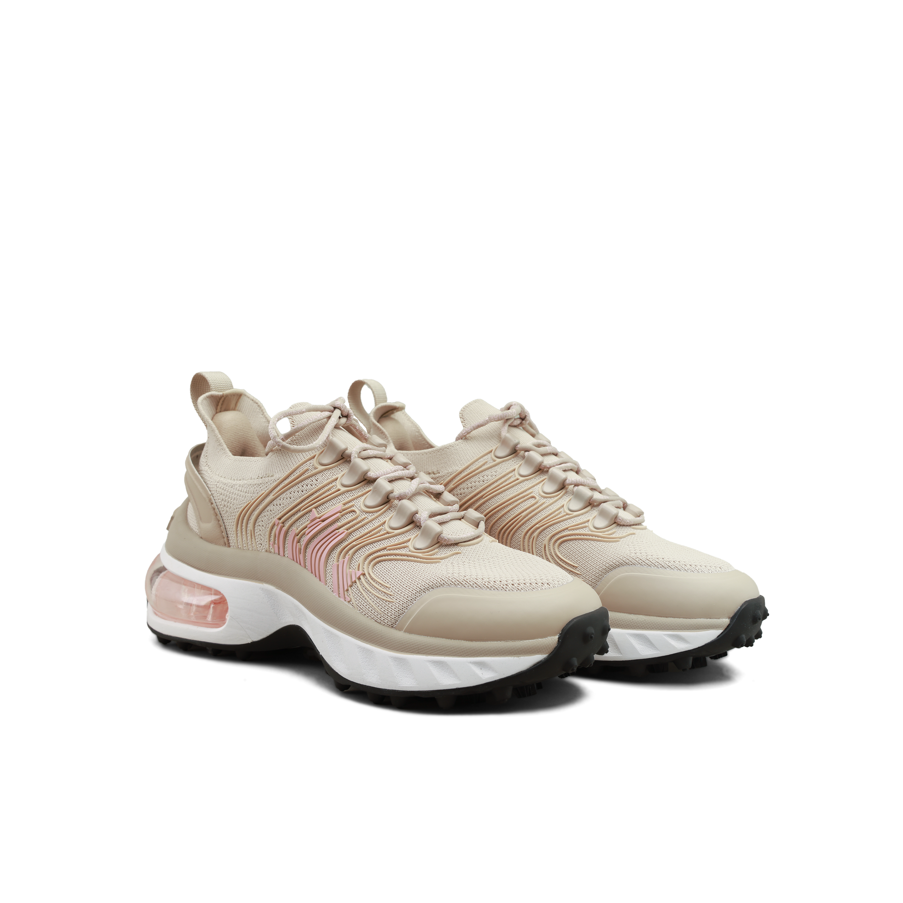 Sneakers Beige Dsquared2 Leaf