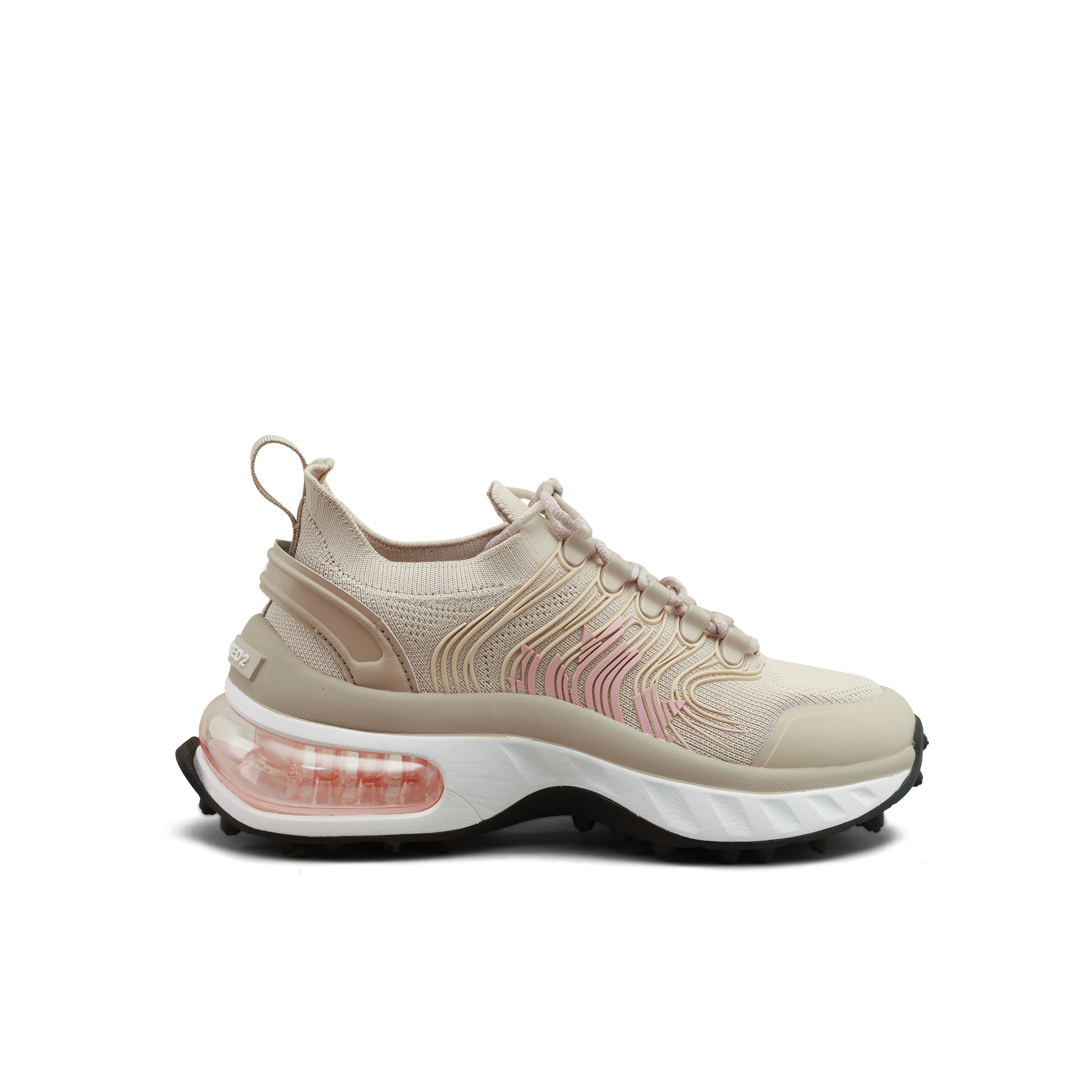 Sneakers Beige Dsquared2 Leaf