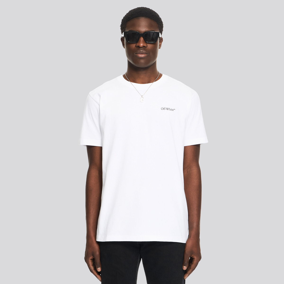 Camiseta Blanca Off-White Metal Arrow