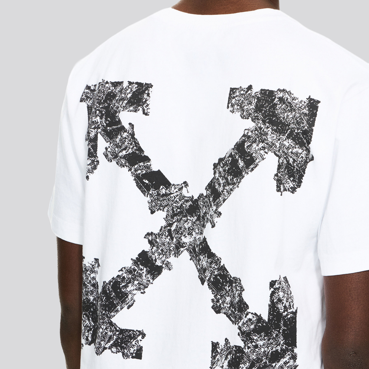 Camiseta Blanca Off-White Heraldic Treshold Arrows