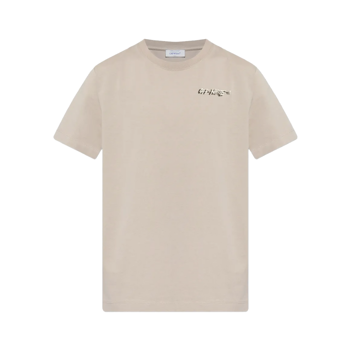 Camiseta Beige Off-White Off Logo