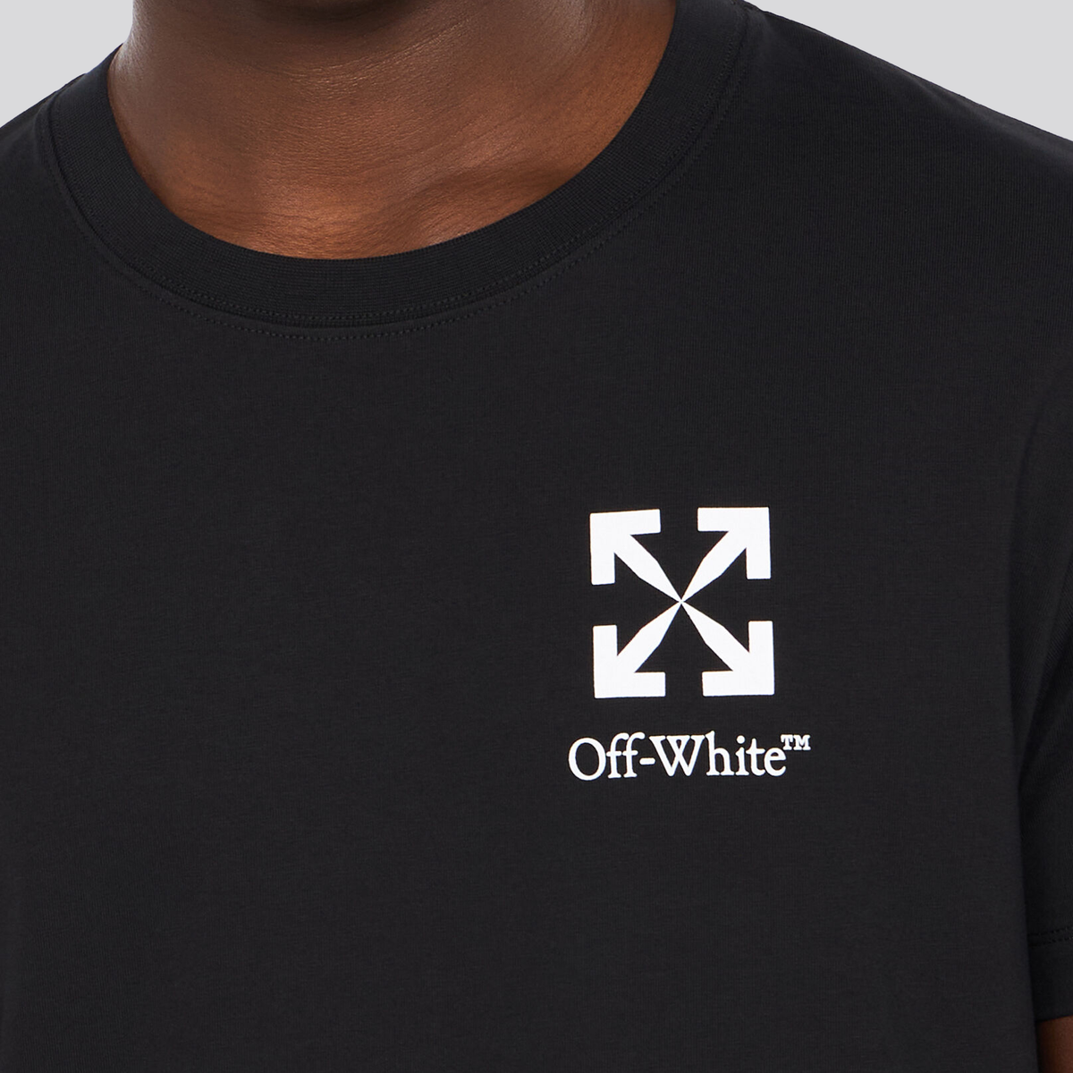 Camiseta Negra Off-White Small Arrow