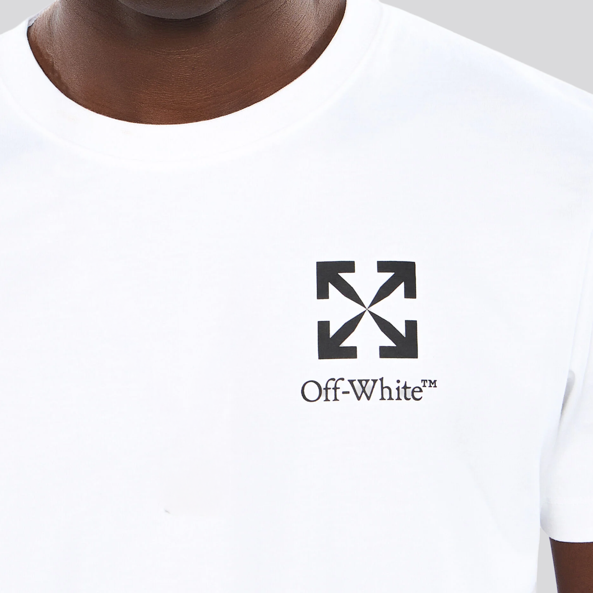 Camiseta Blanca Off-White Small Arrow