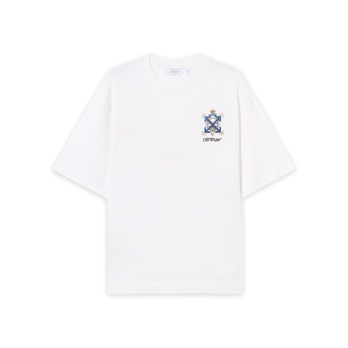 Camiseta Blanca Off-White Jewelry Araldic Arrow