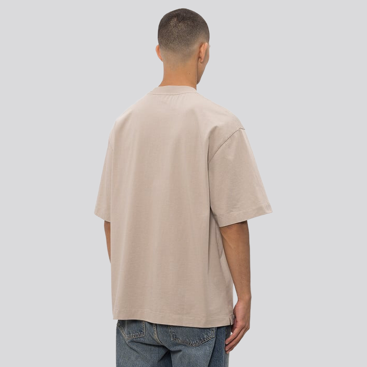 Camiseta Beige Off-White Bookish Faded Skate