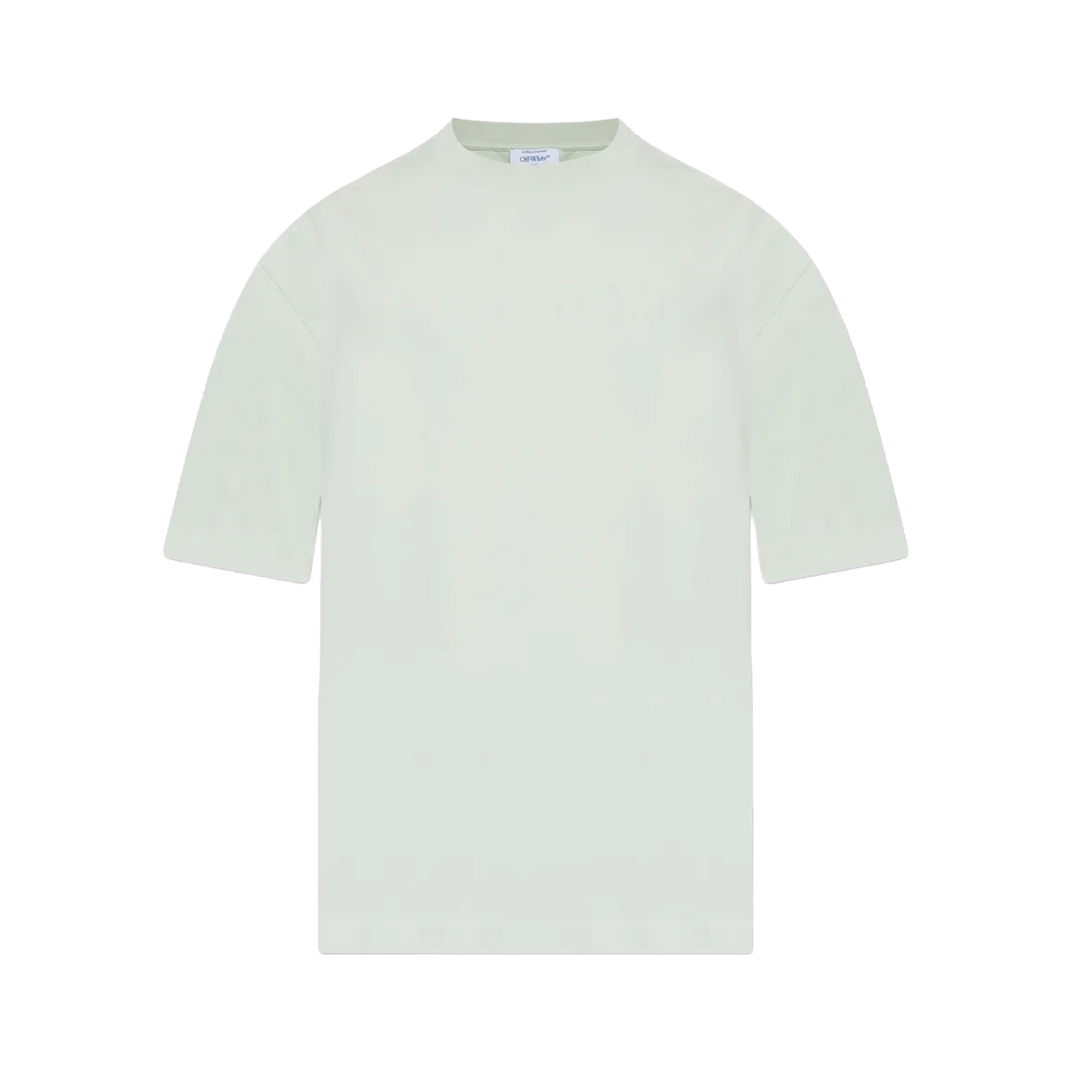 Camiseta Verde Off-White Green Bookish Faded Skate