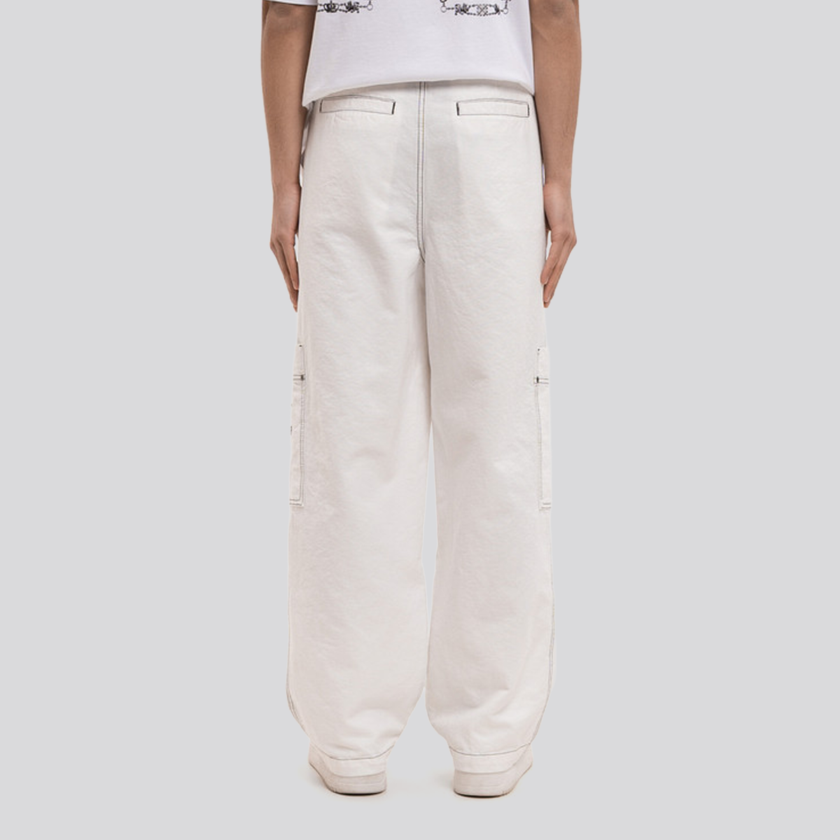 Pantalón Blanco Off-White Pant Vintage