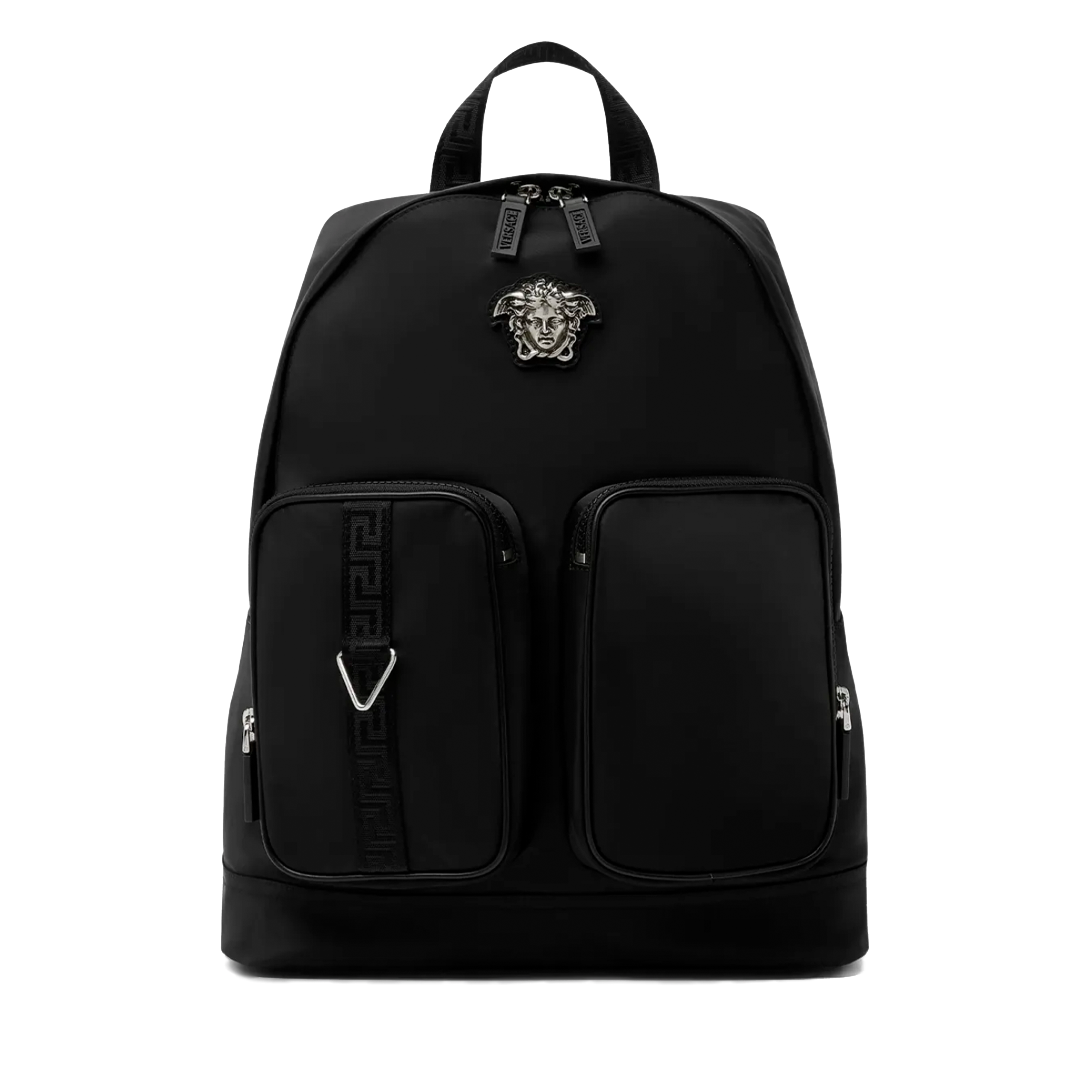 Mochila Negra Versace Medusa