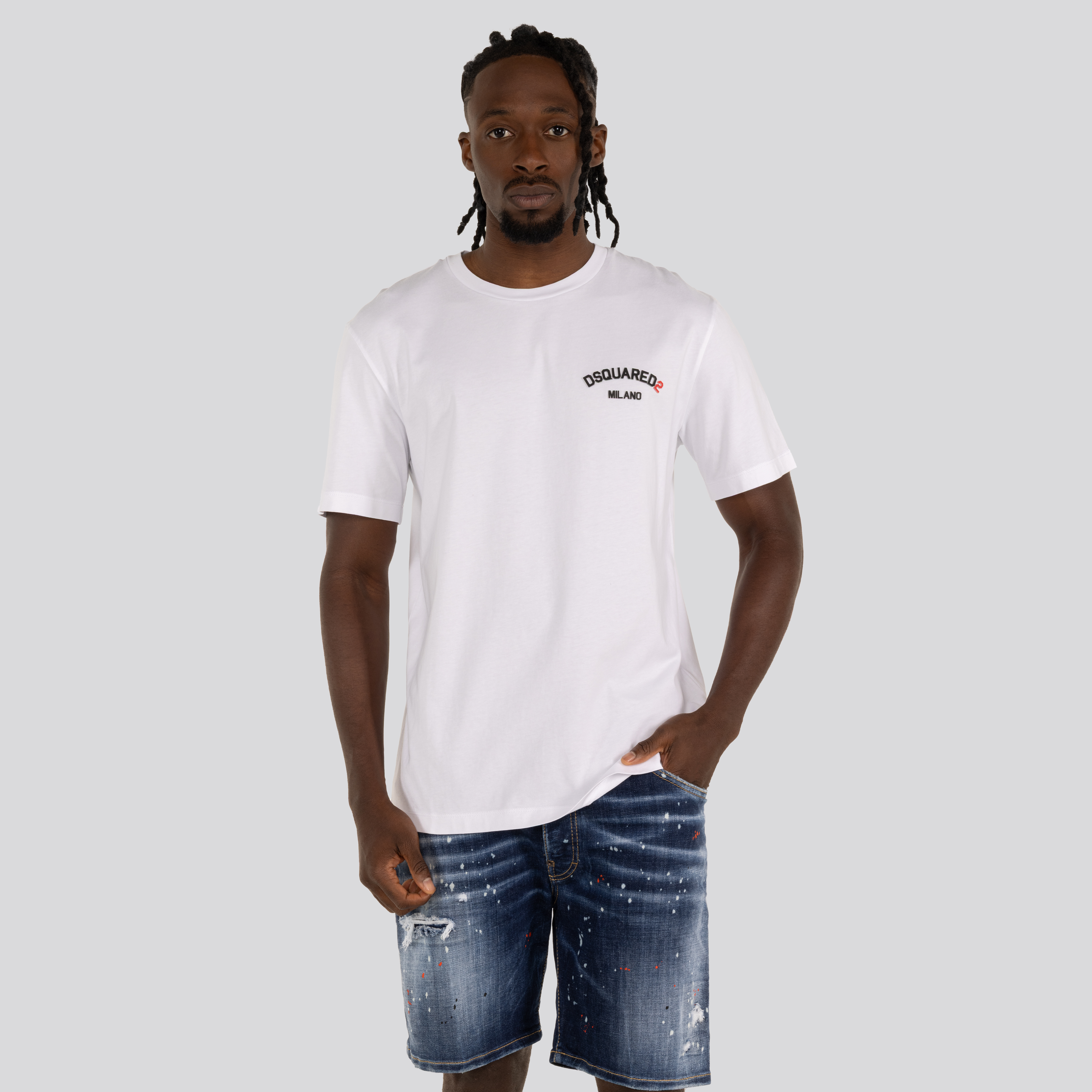 Camiseta Blanca Dsquared2 Milano