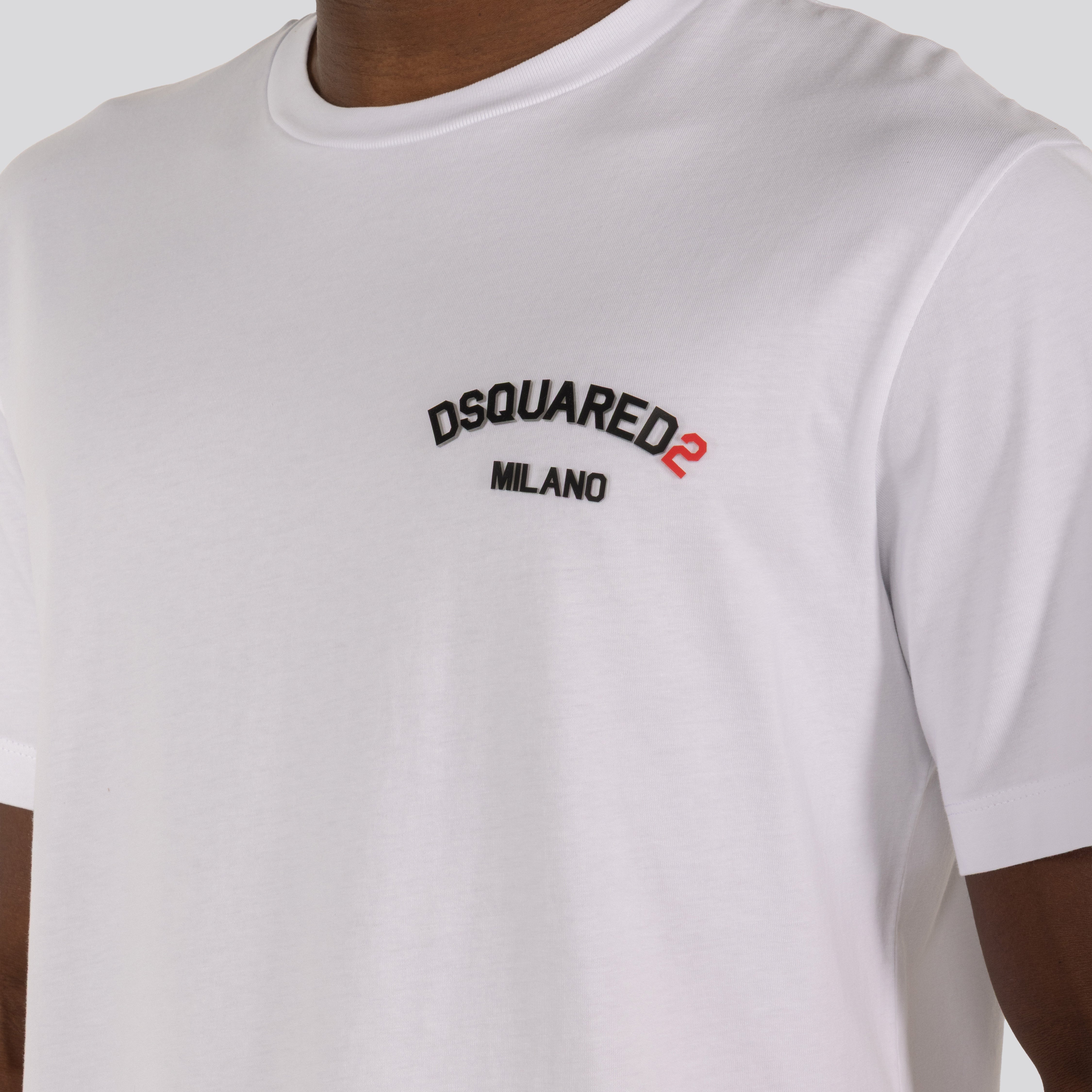 Camiseta Blanca Dsquared2 Milano