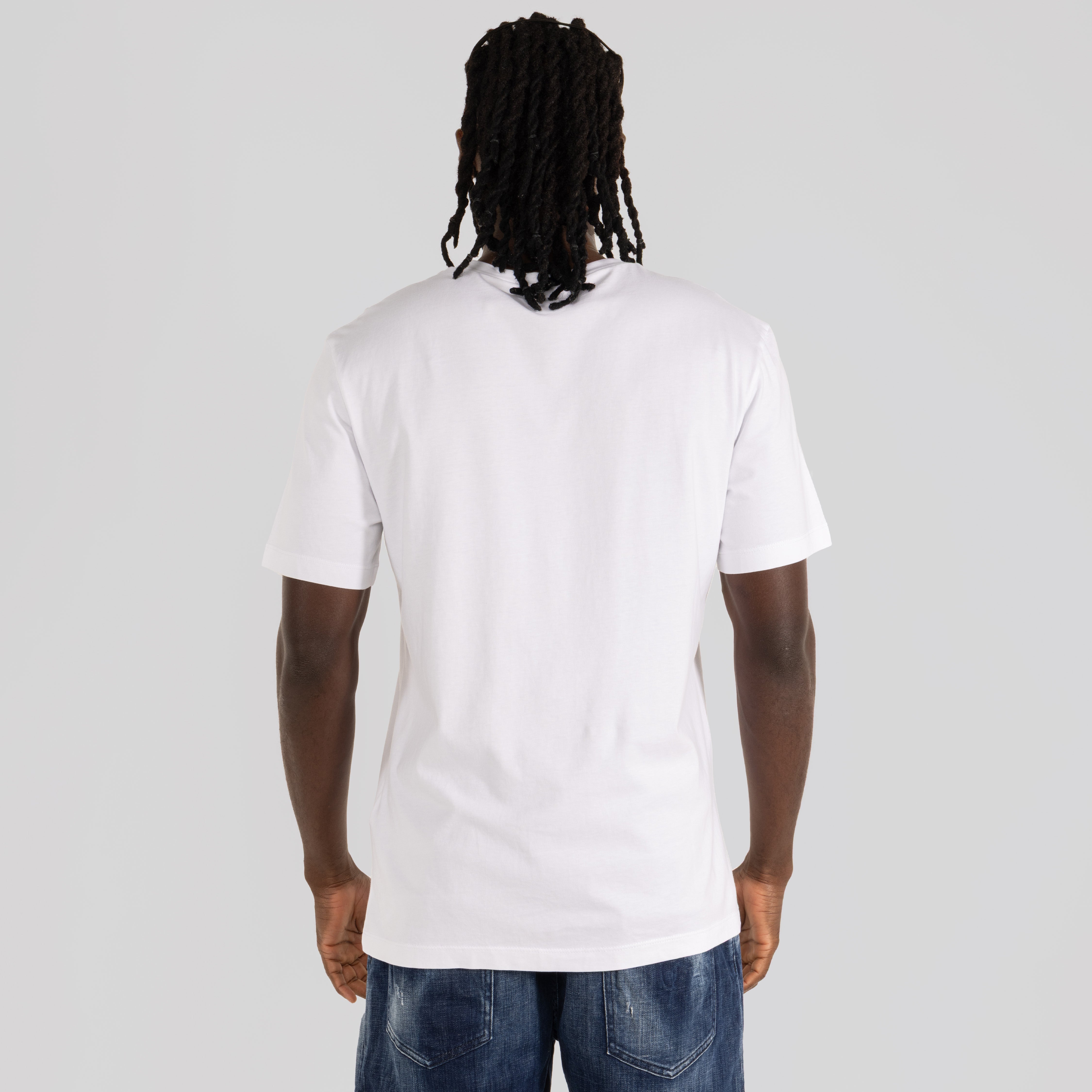 Camiseta Blanca Dsquared2 Silver Plaque