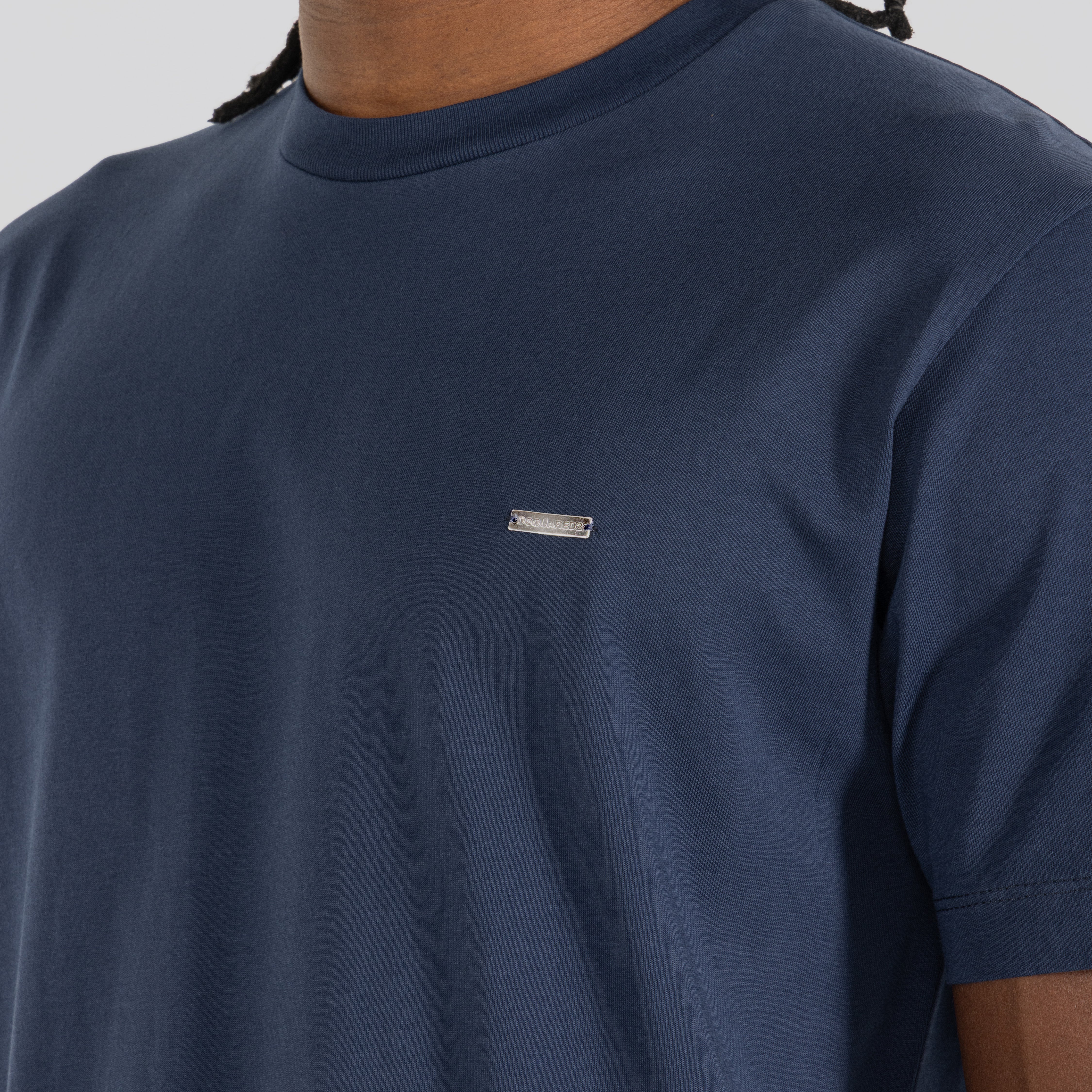 Camiseta Azul Dsquared2 Plaque