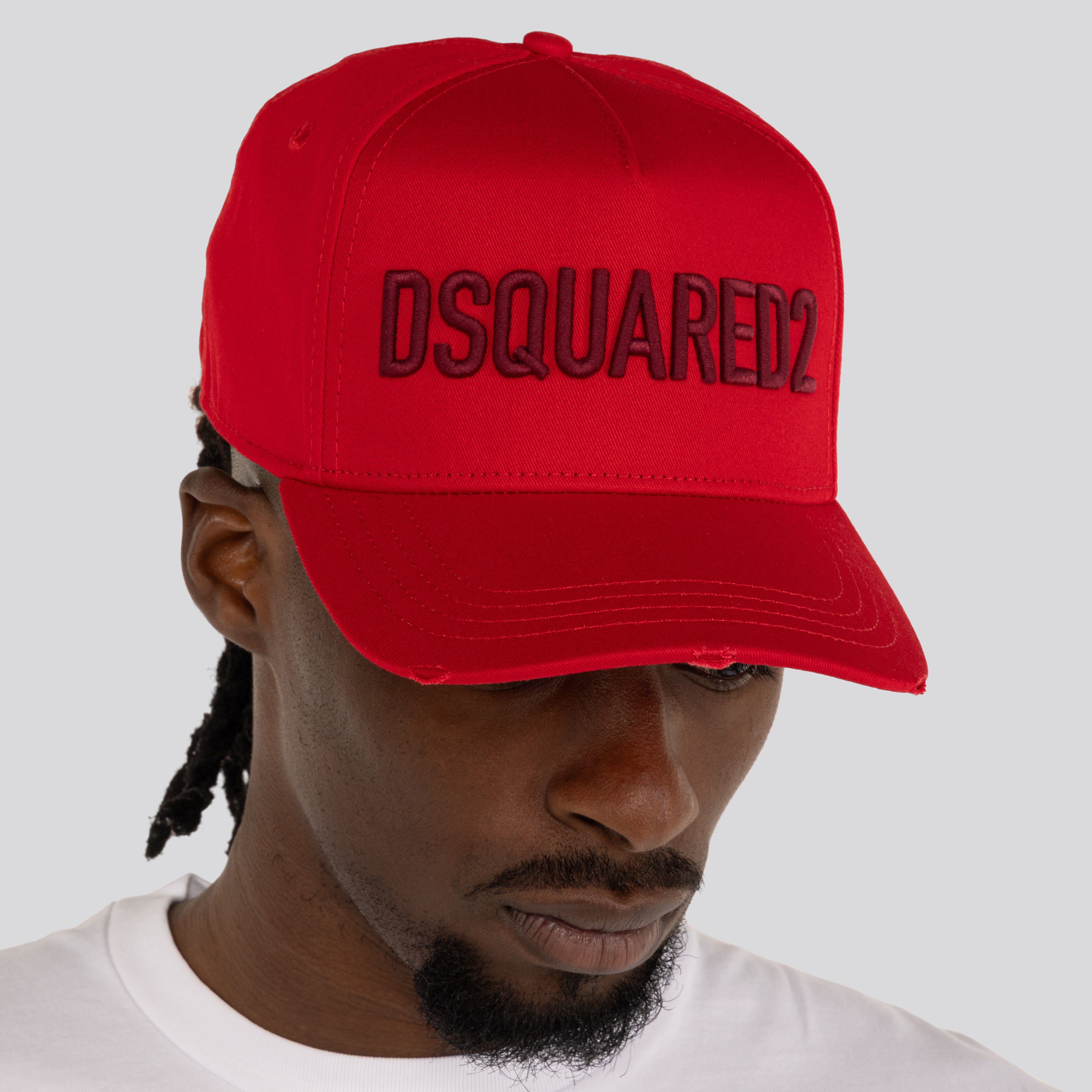 Gorra Roja Dsquared2 Logo