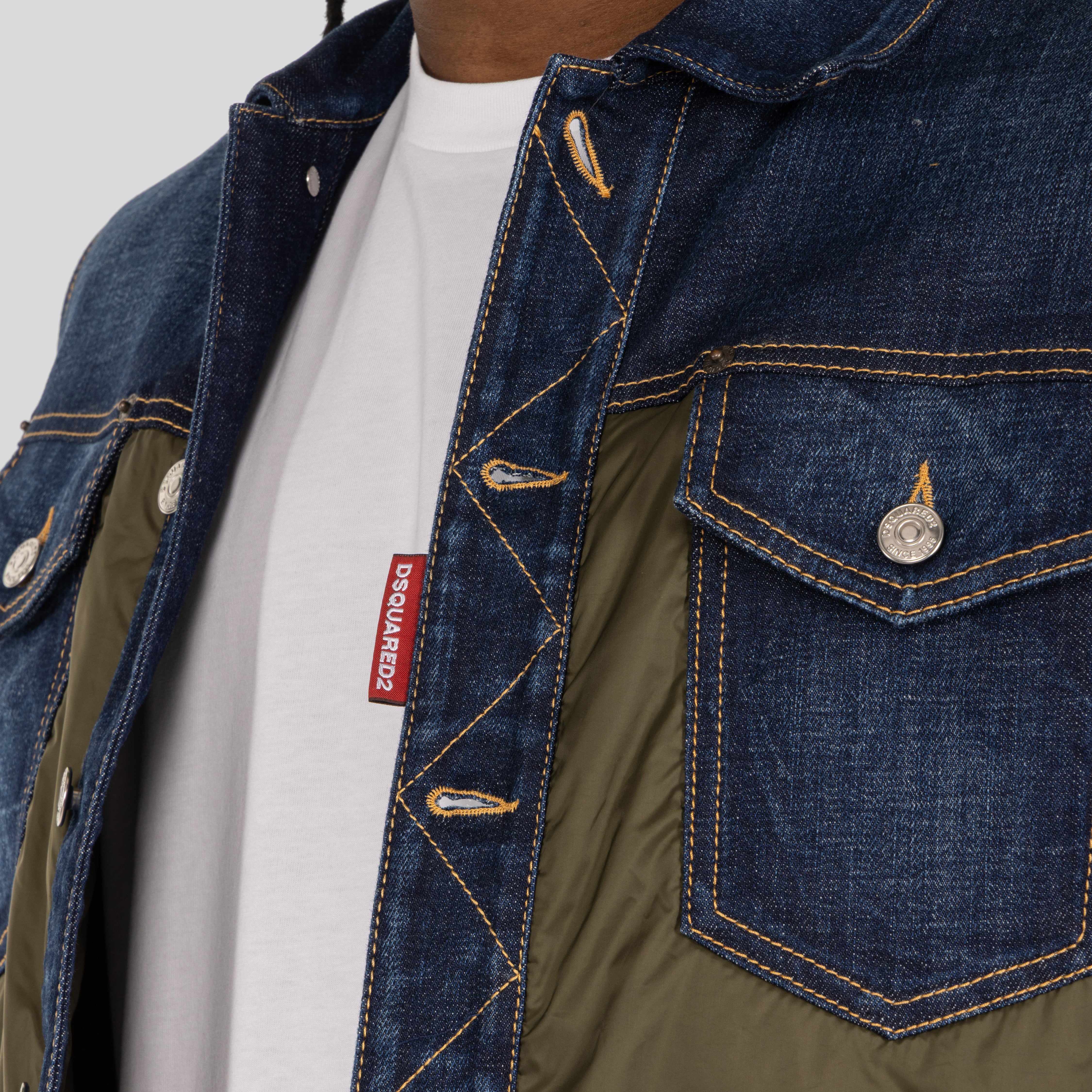 Chaleco Denim Dsquared2 Nylon