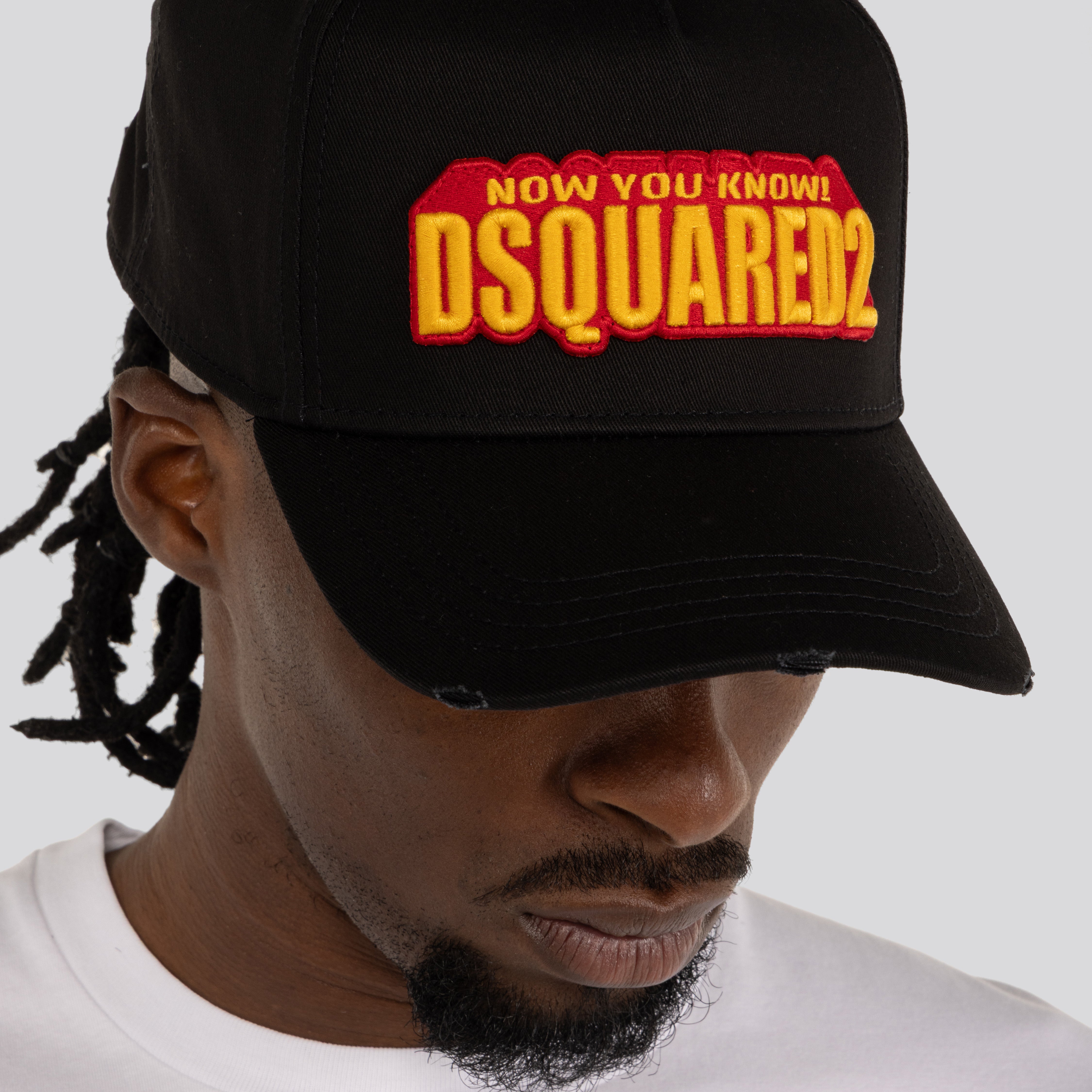 Gorra Negra Dsquared2 Know
