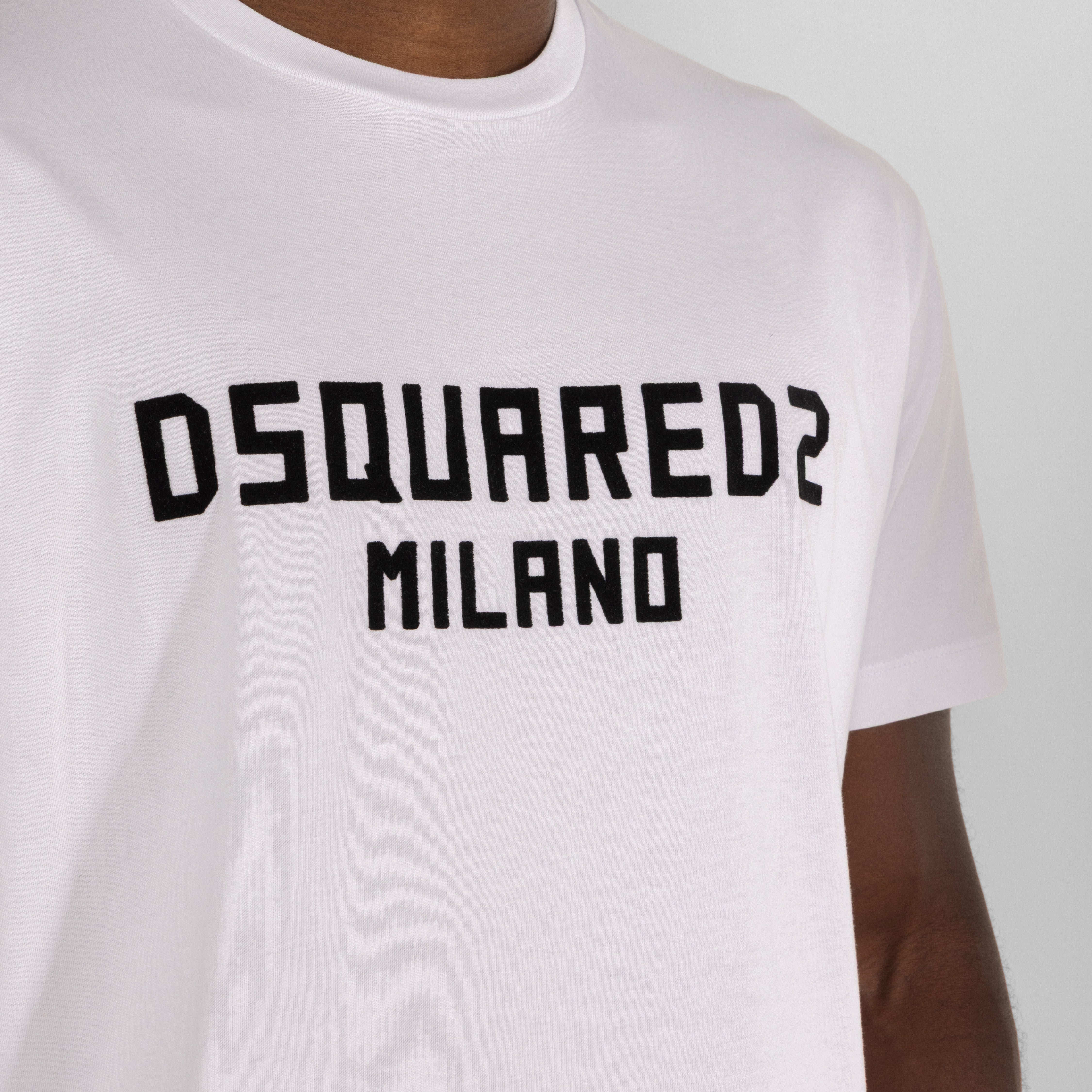 Camiseta Blanca Dsquared2 Milano