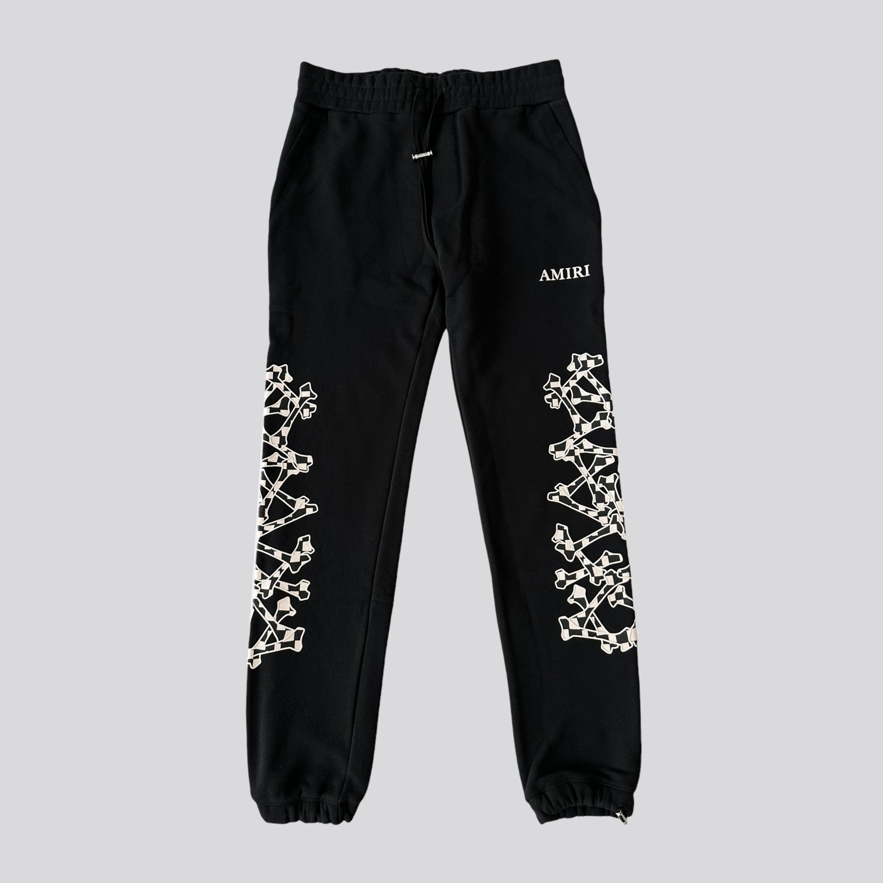 Sudadera Negra Amiri Multi Bones