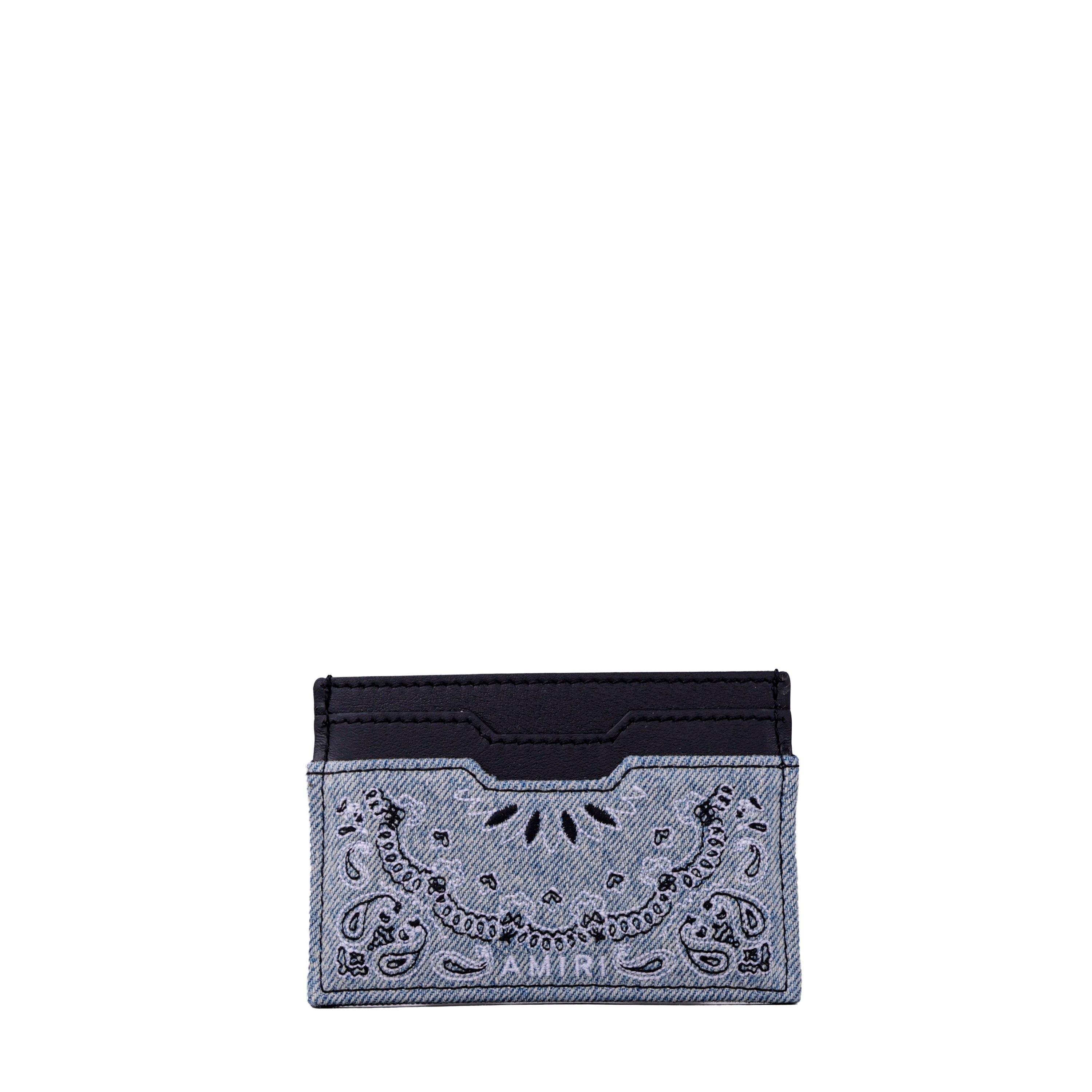 Billetera Azul AMIRI Bandana