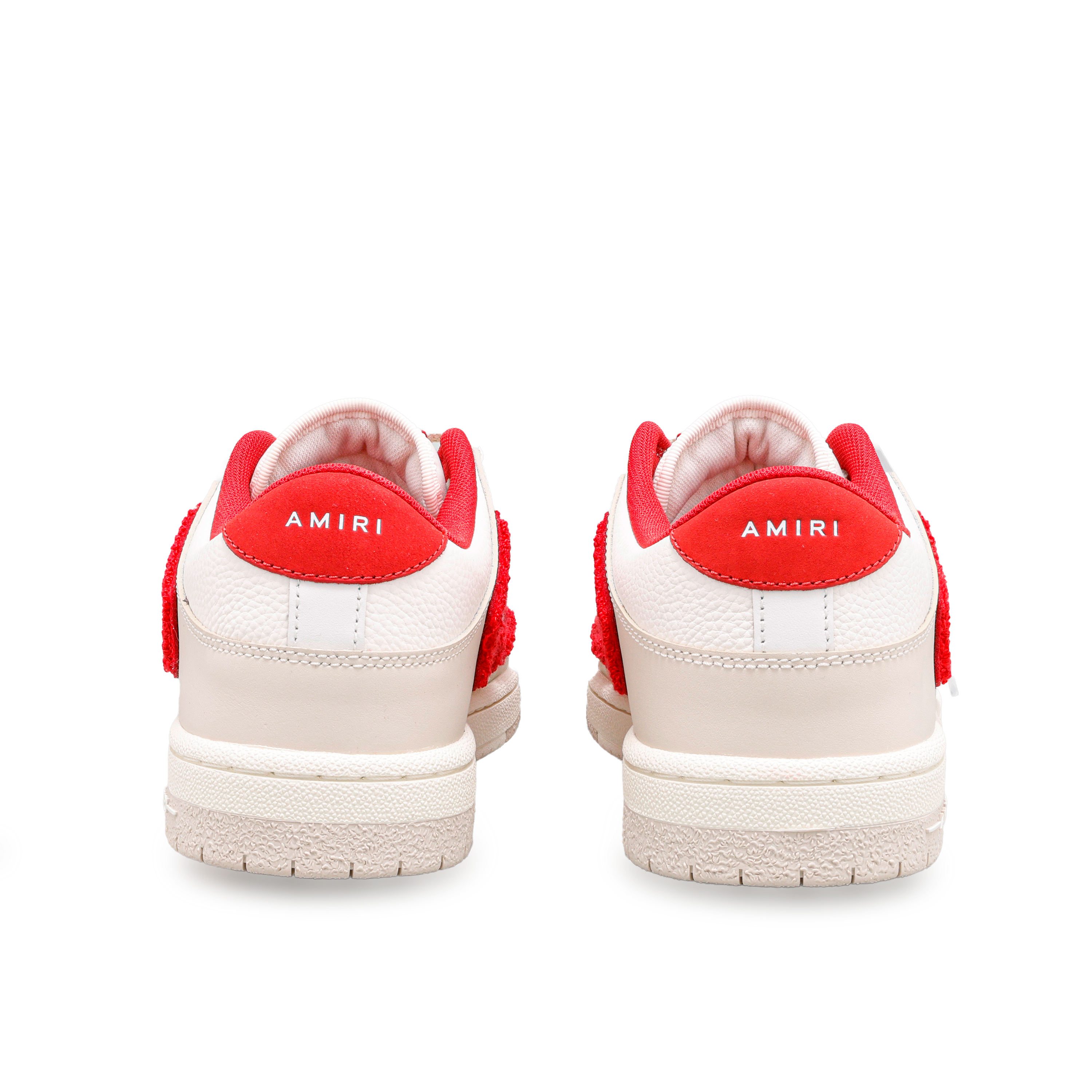 Sneakers Blancos Rojo AMIRI Low Skel