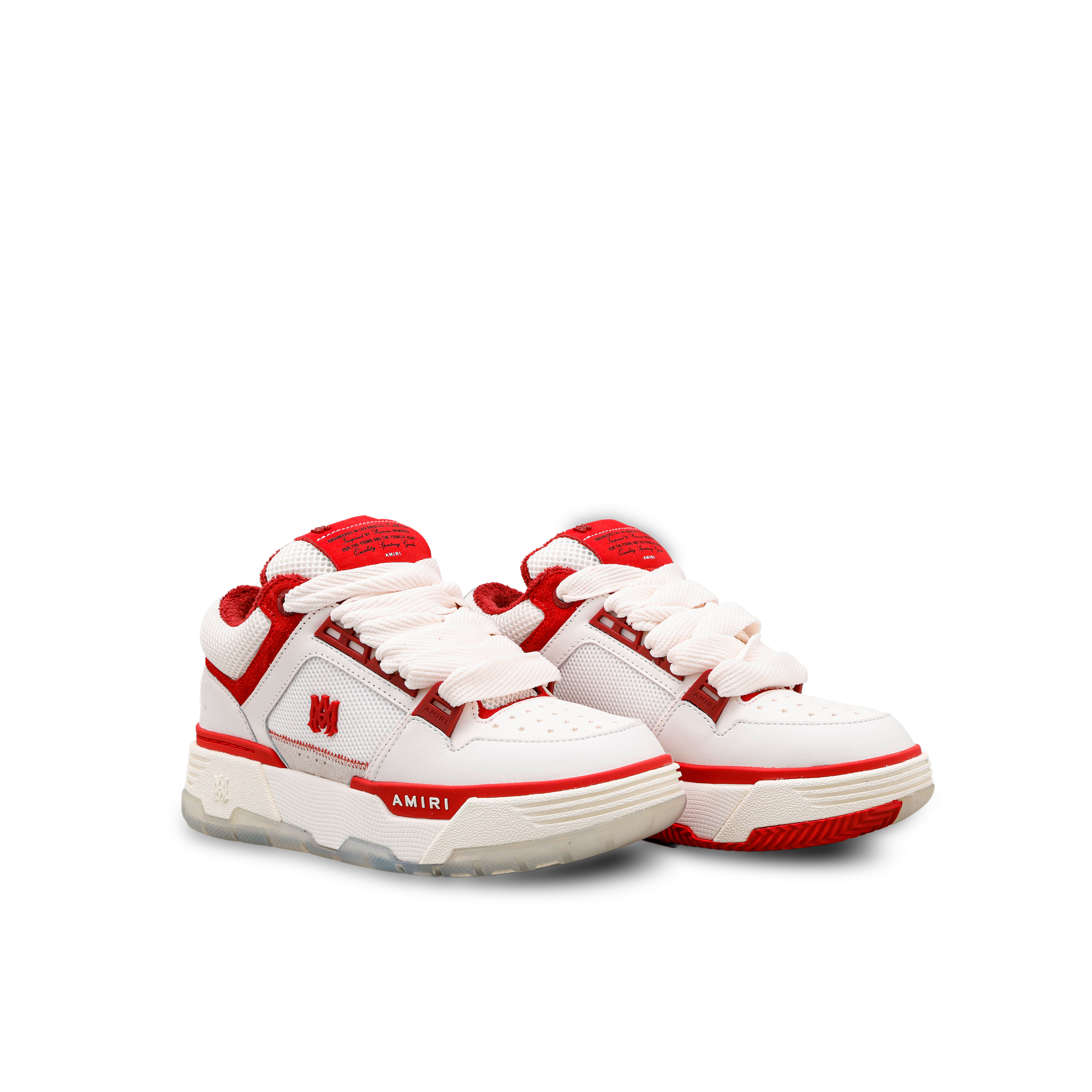 Sneakers Blancos Rojo AMIRI MA-1