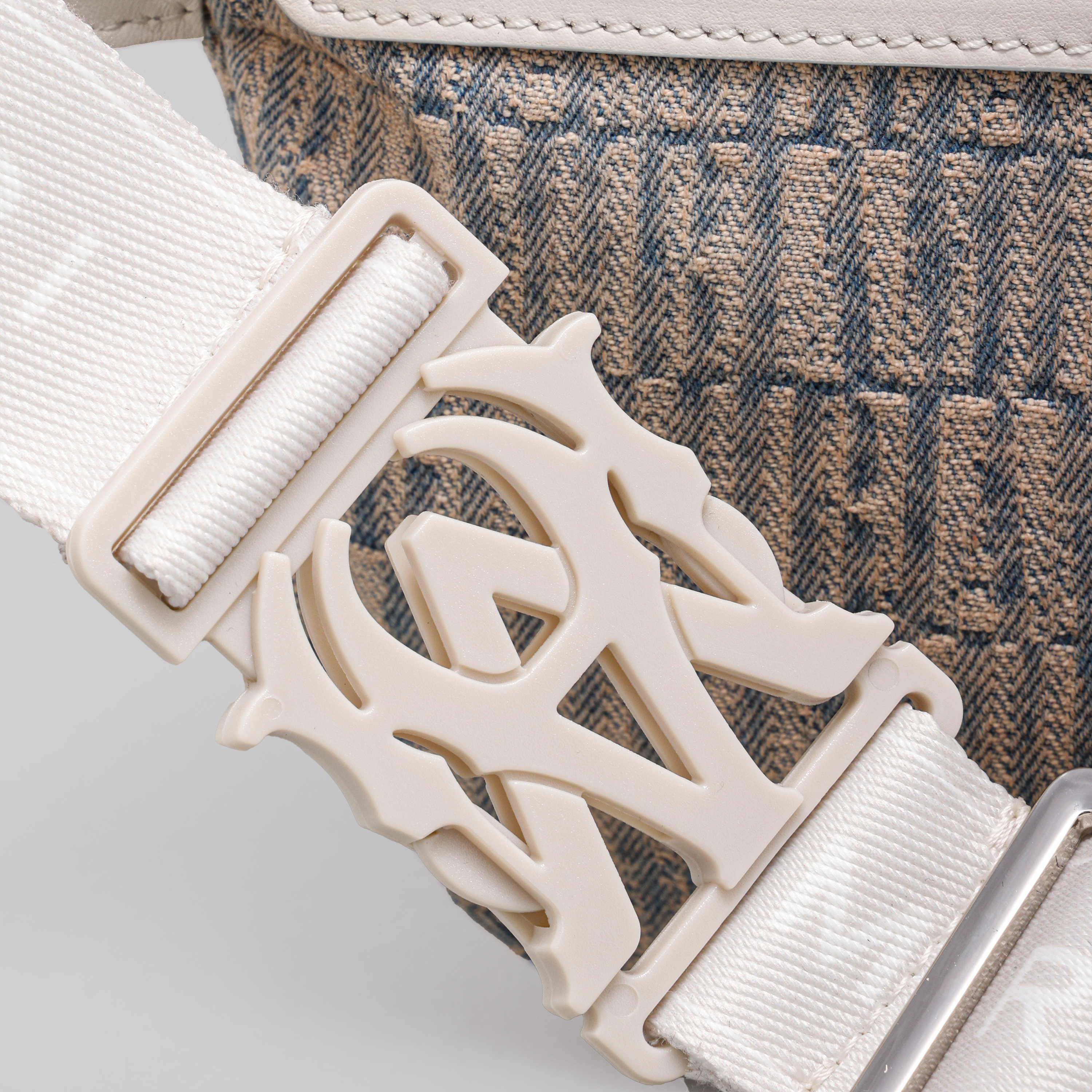 Riñonera Beige AMIRI Monogram
