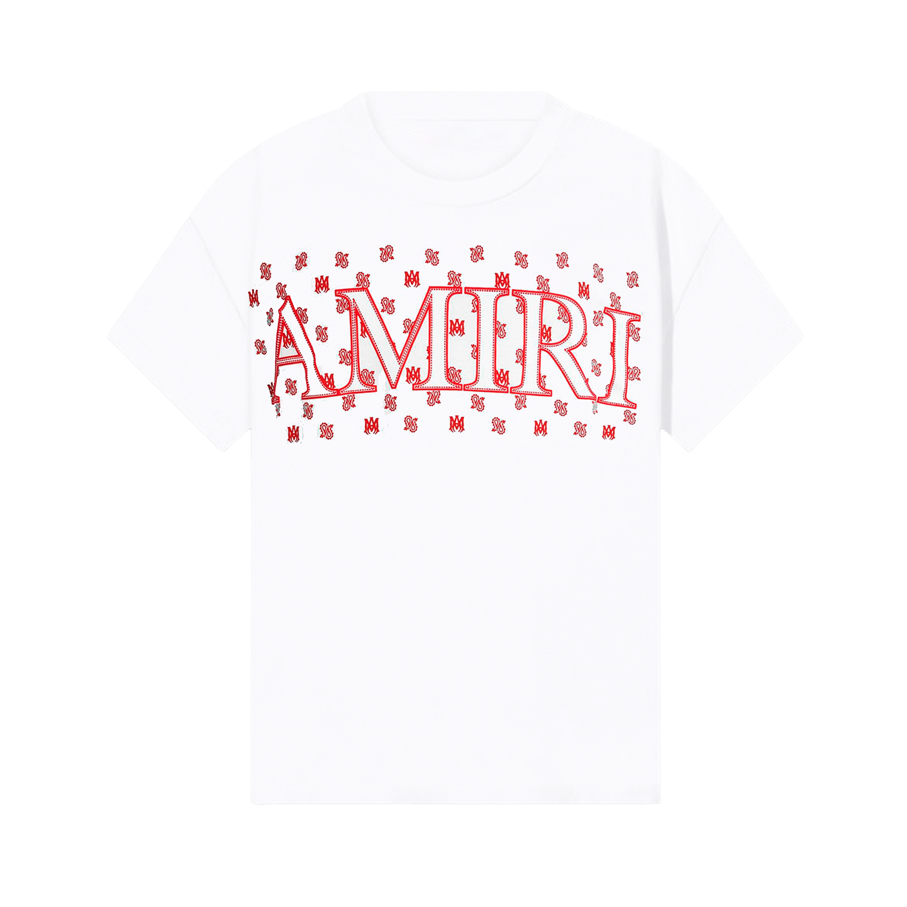 Camiseta Blanca AMIRI Multi Mini Logo