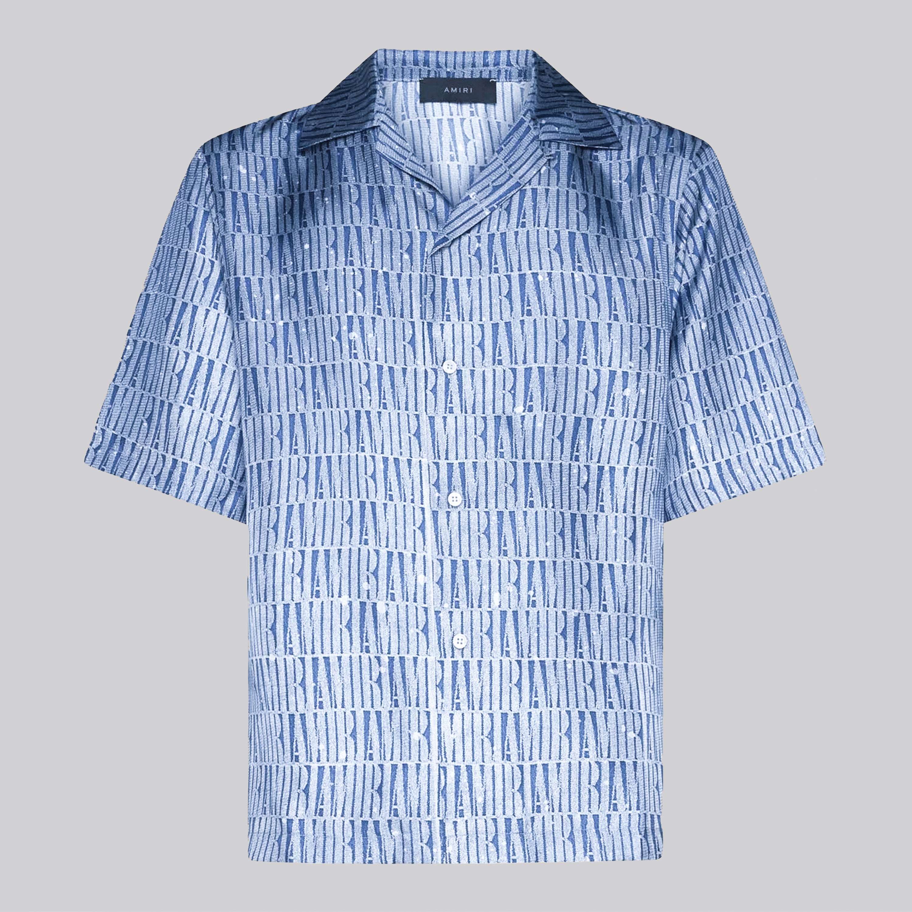Camisa Azul AMIRI Monogram