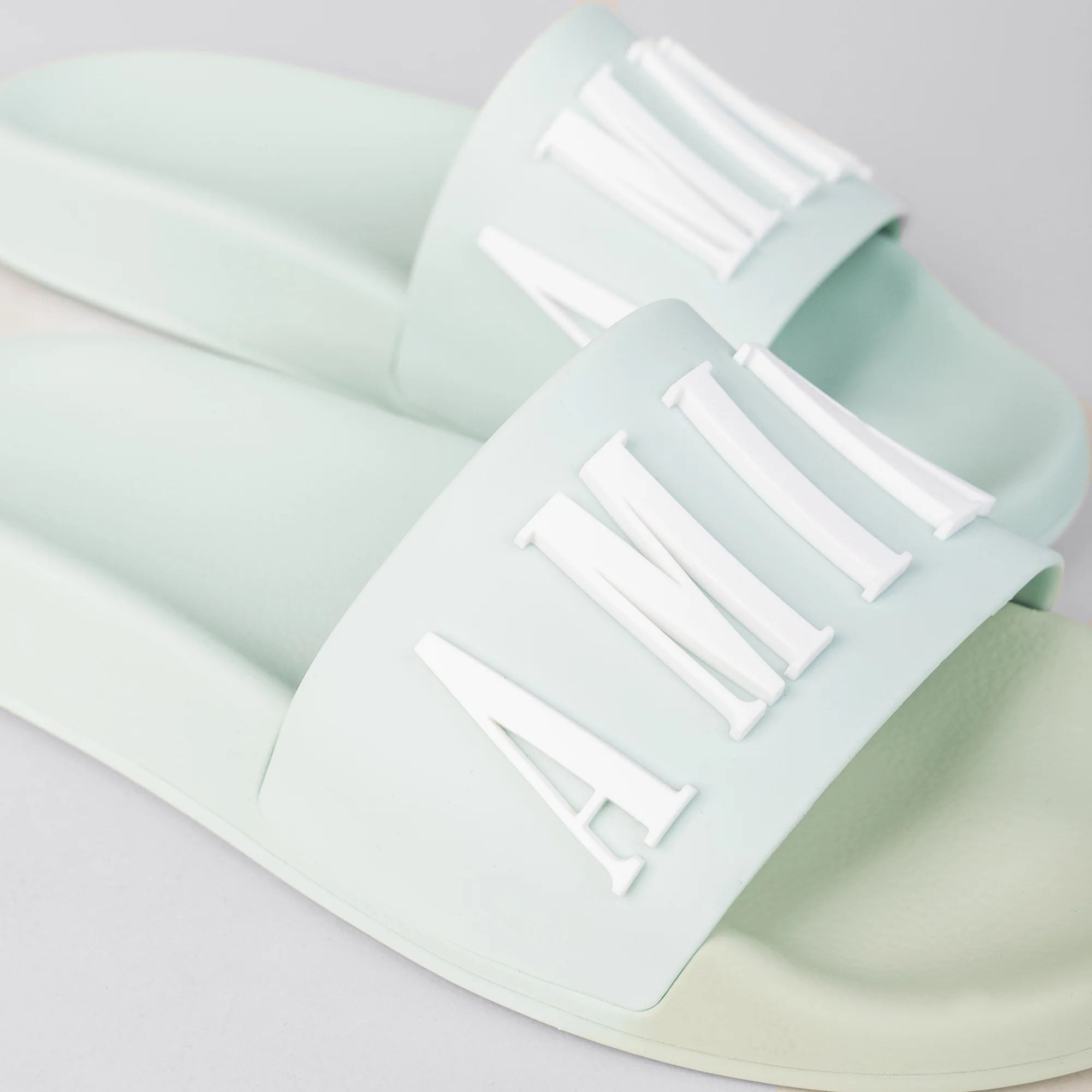 Sandalias Verde AMIRI Logo