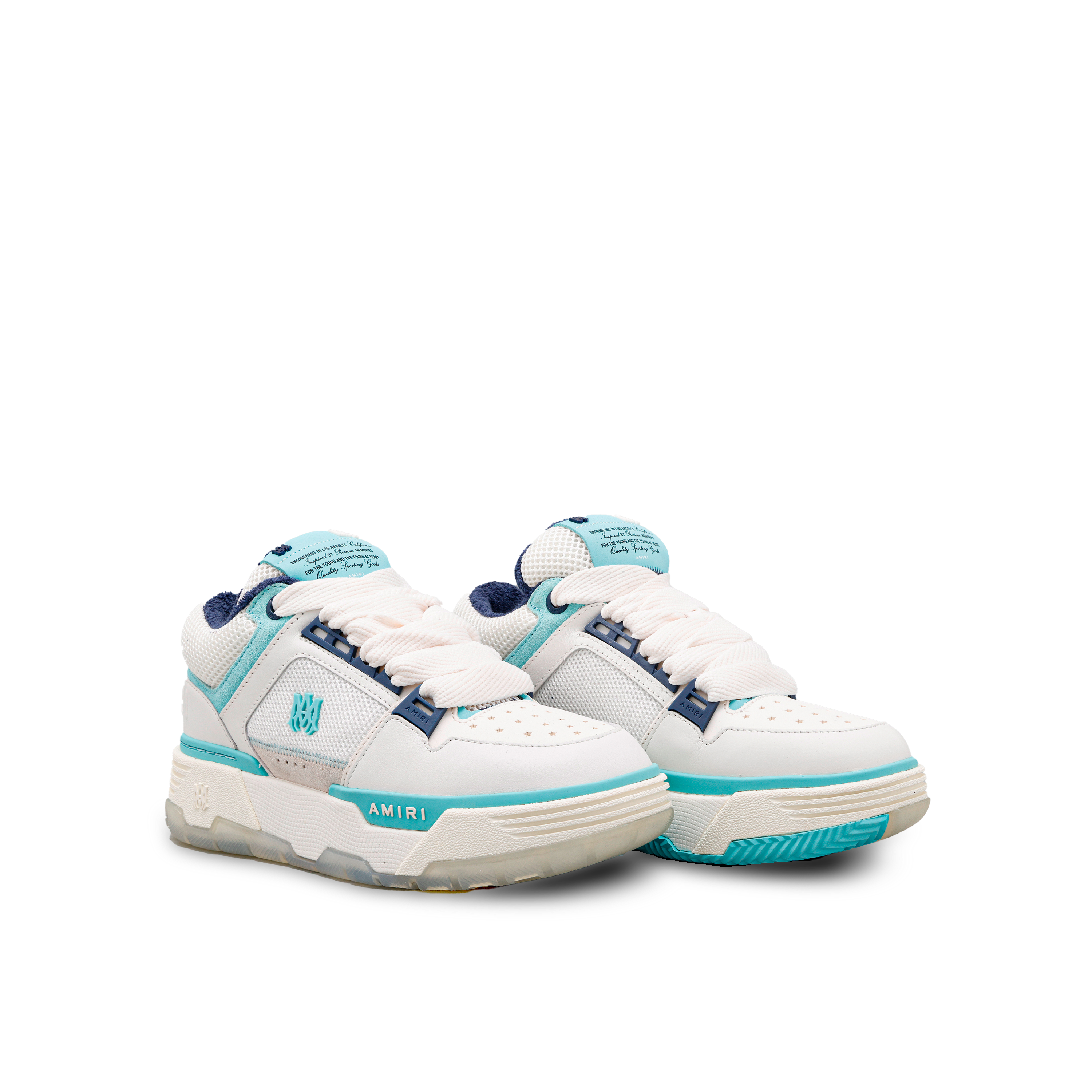 Sneakers Blancos Azul AMIRI MA-1 W