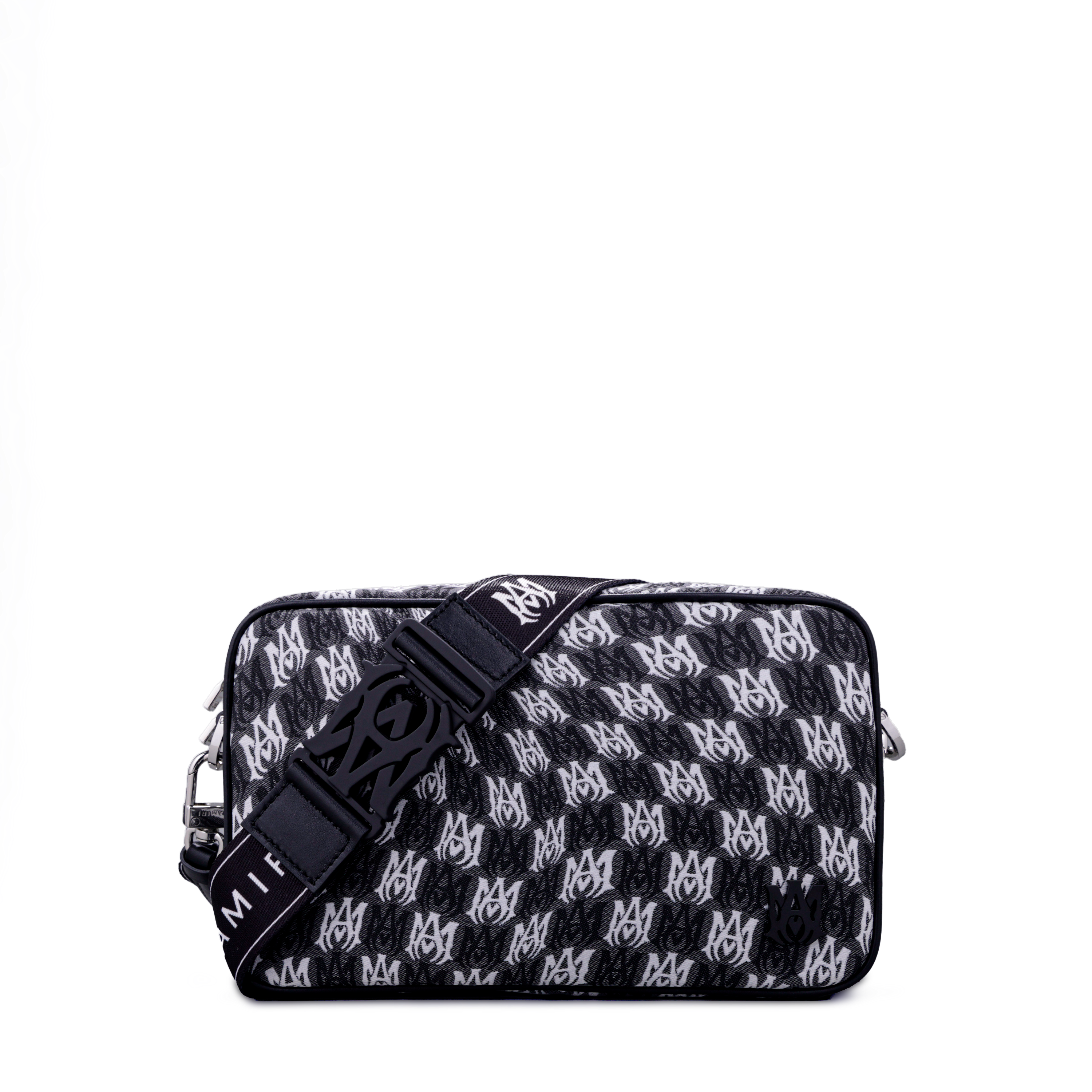 Bolso Negro AMIRI Checkerboard Print