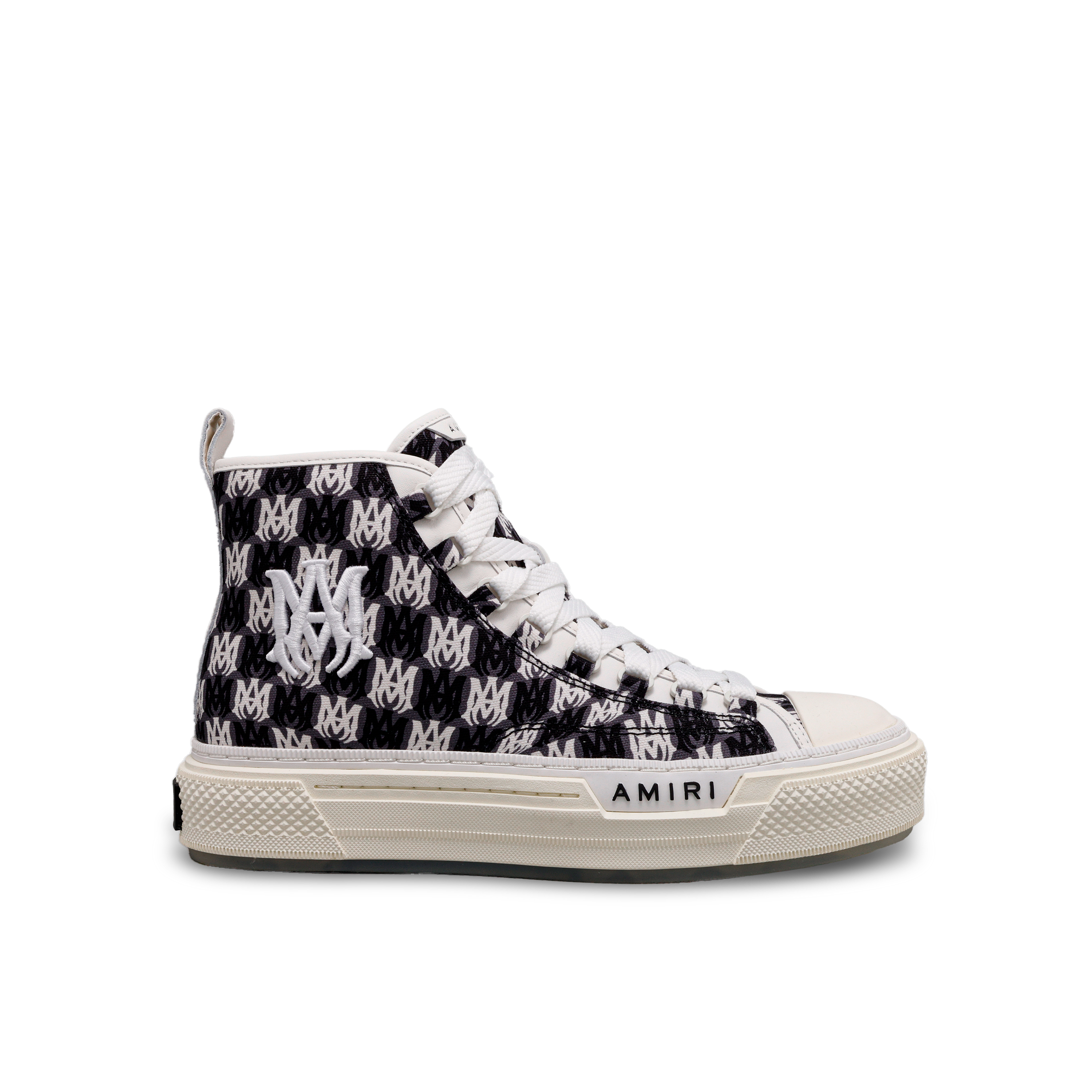 Sneakers High Top Blancos AMIRI Checkerboard