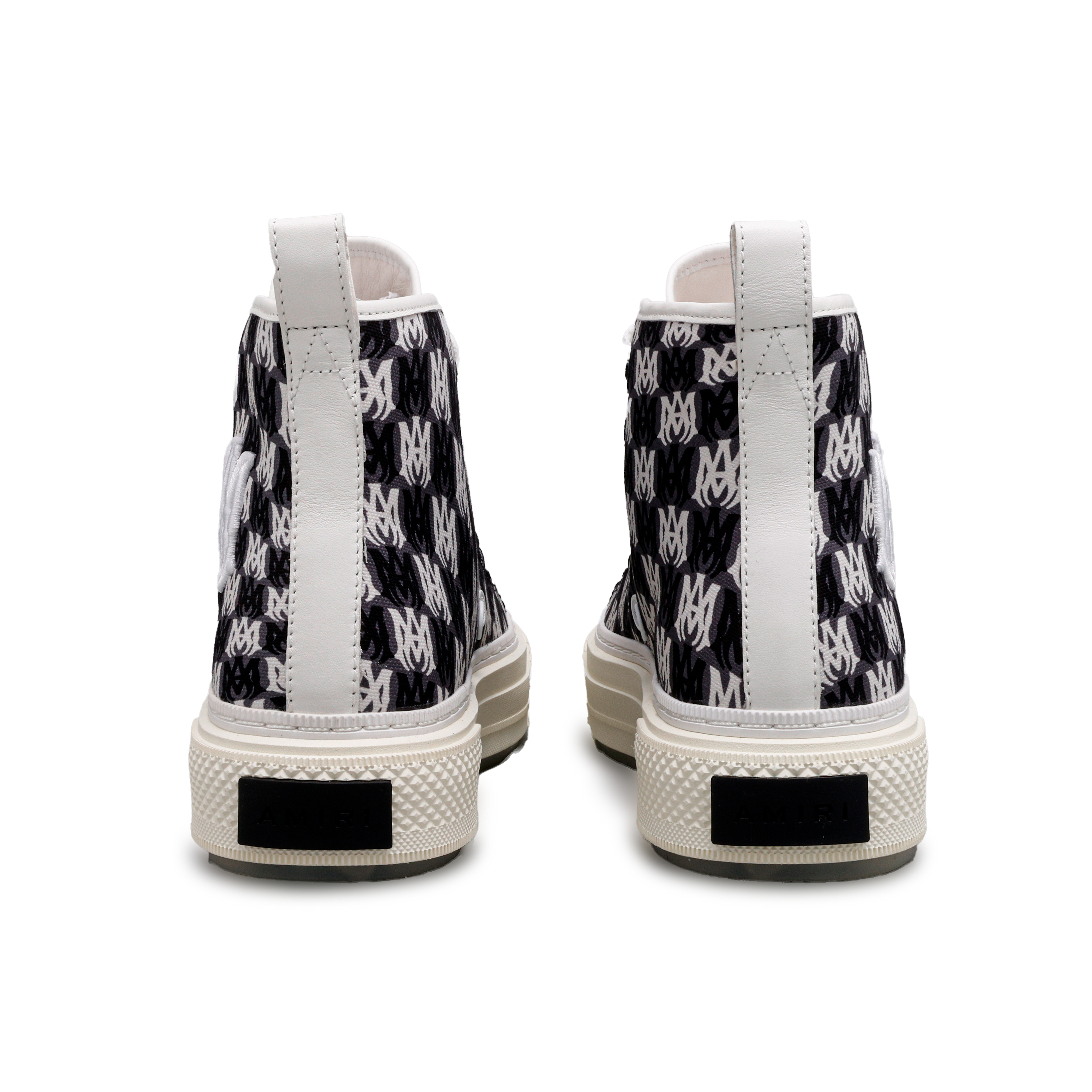 Sneakers High Top Blancos AMIRI Checkerboard