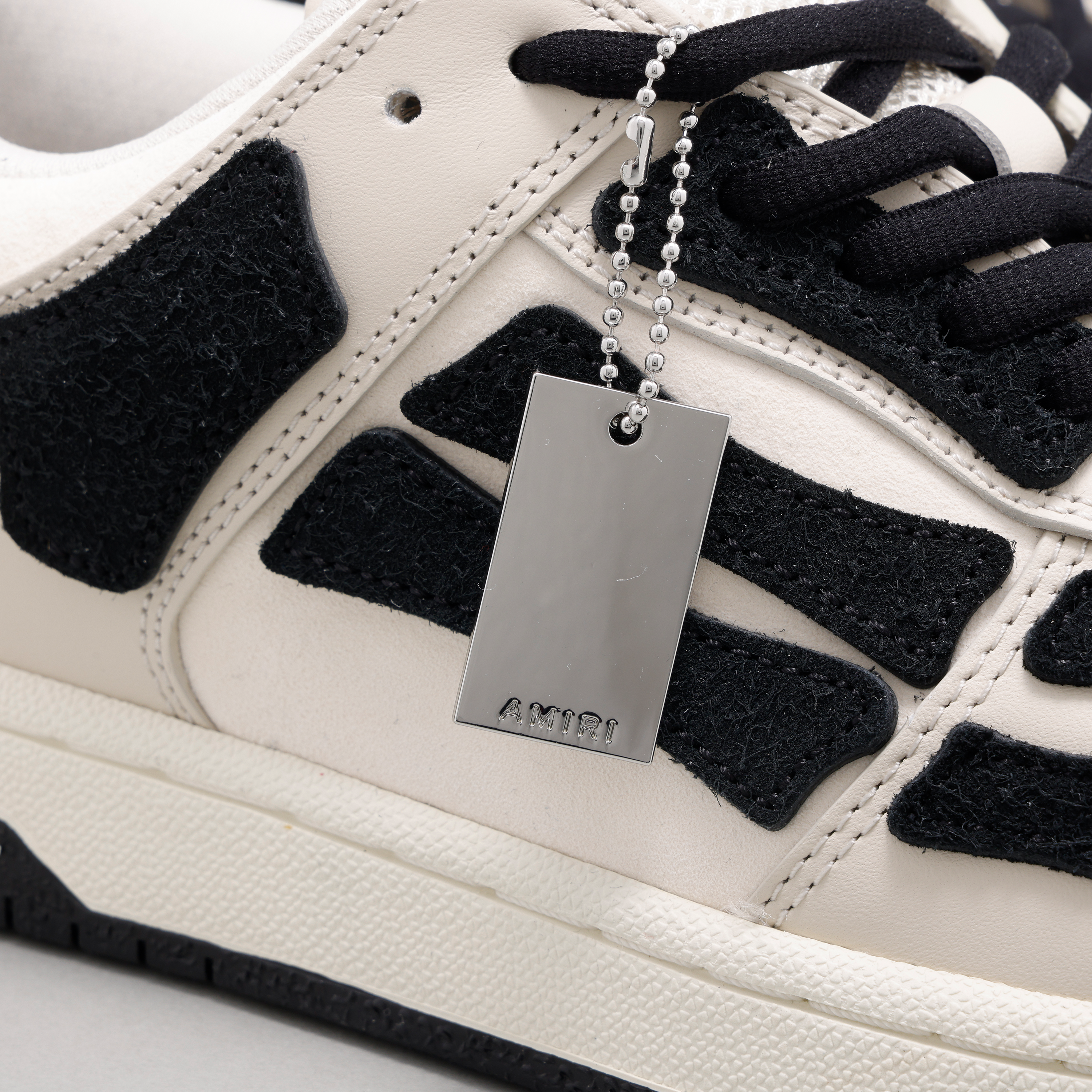 Sneakers Crema Negro AMIRI Skel