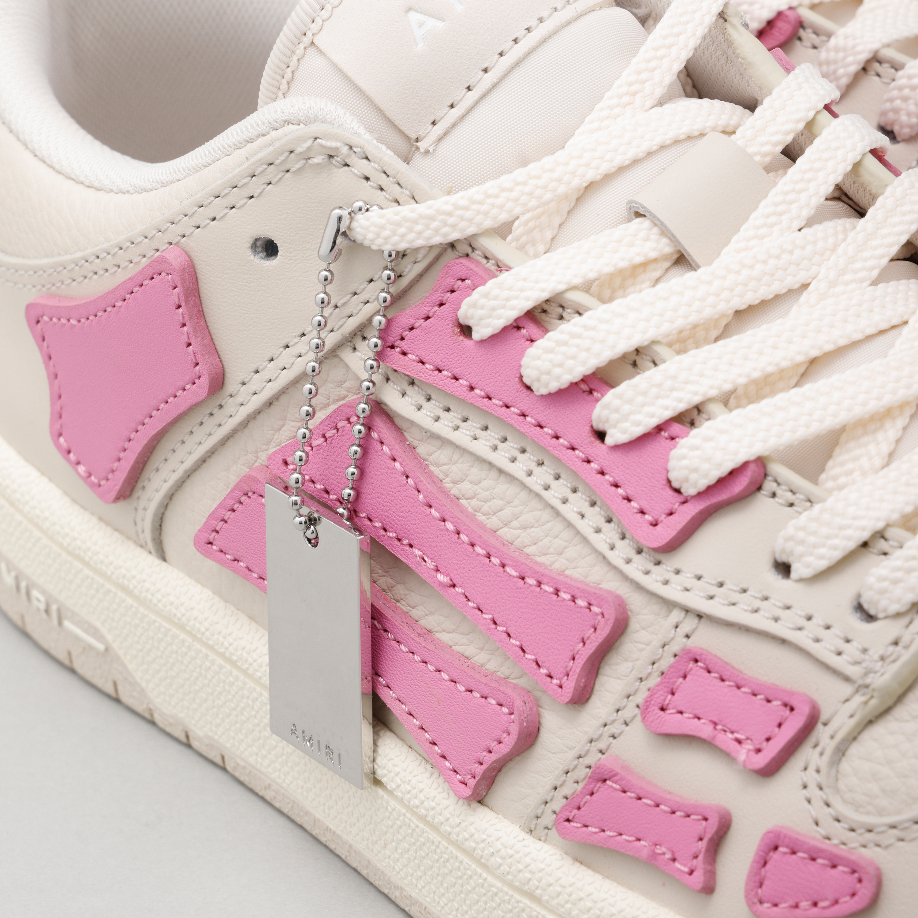 Sneakers Beige Rosa AMIRI Skel
