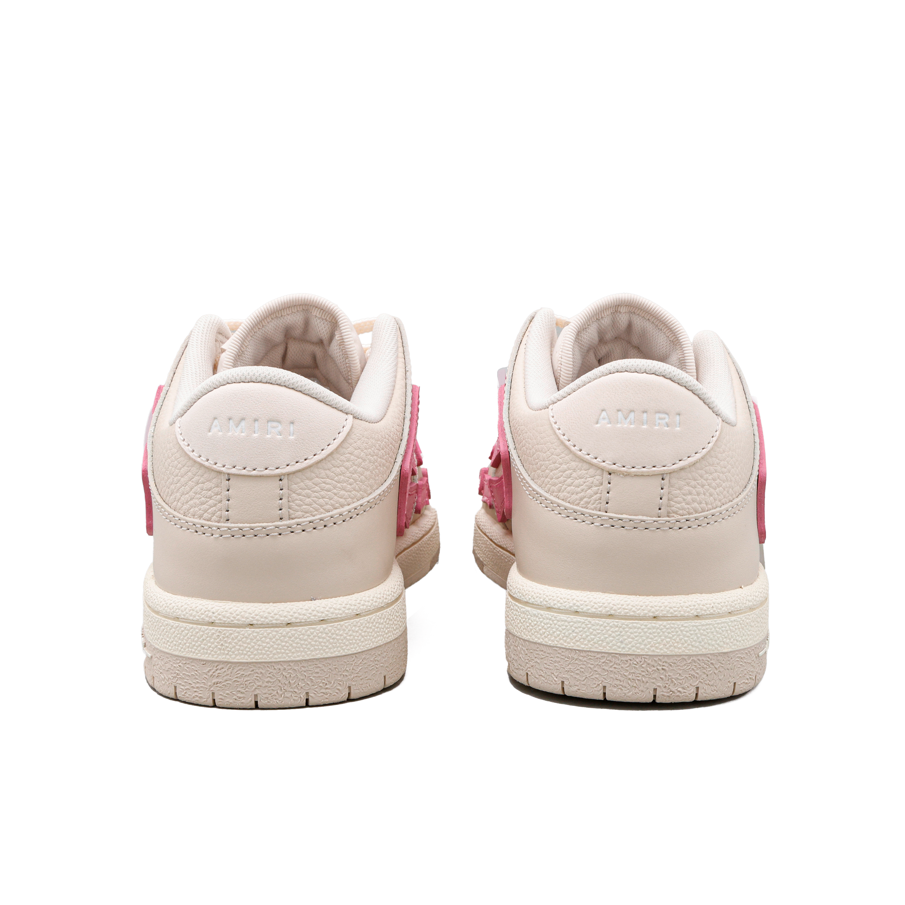 Sneakers Beige Rosa AMIRI Skel