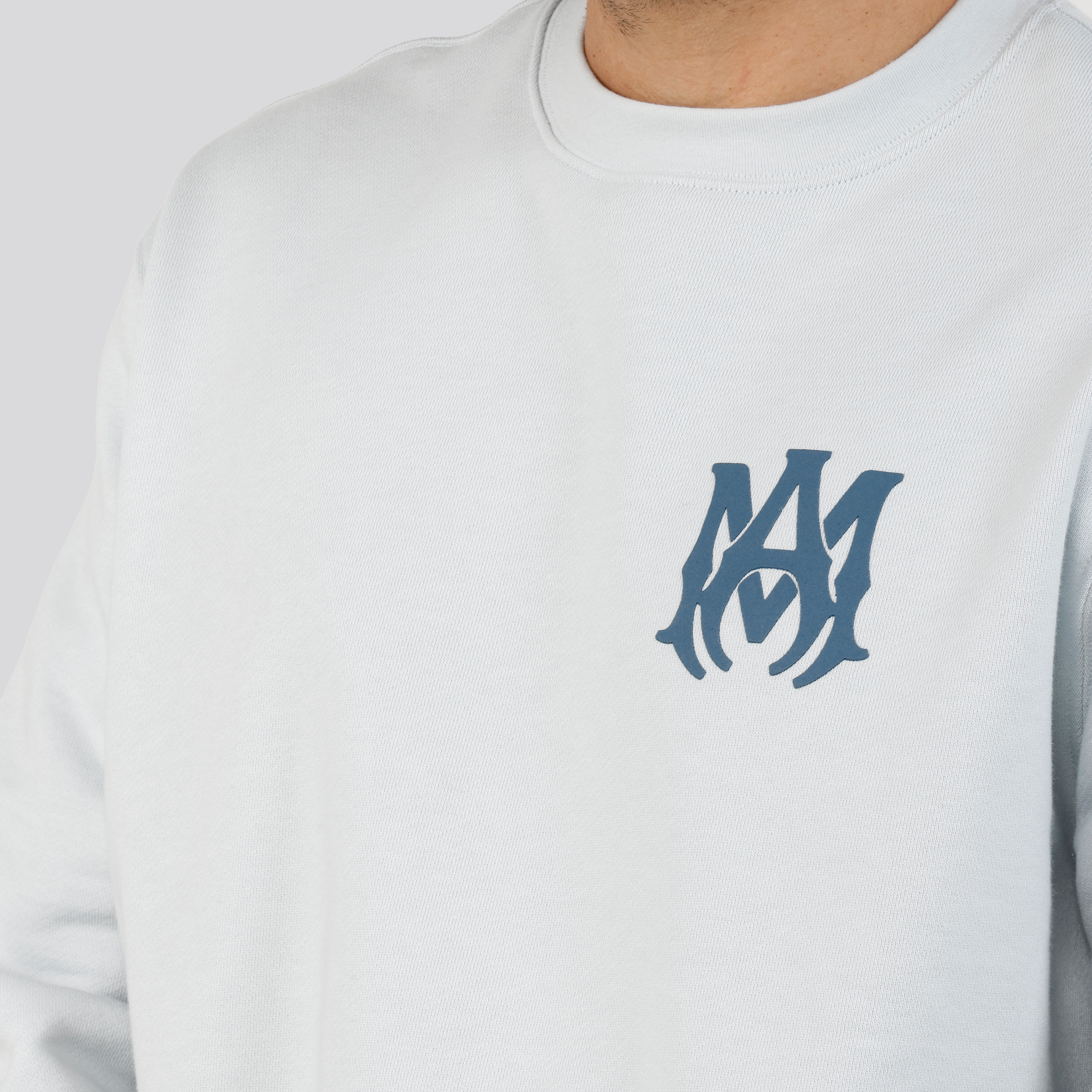 Buzo Blanco AMIRI MA Logo