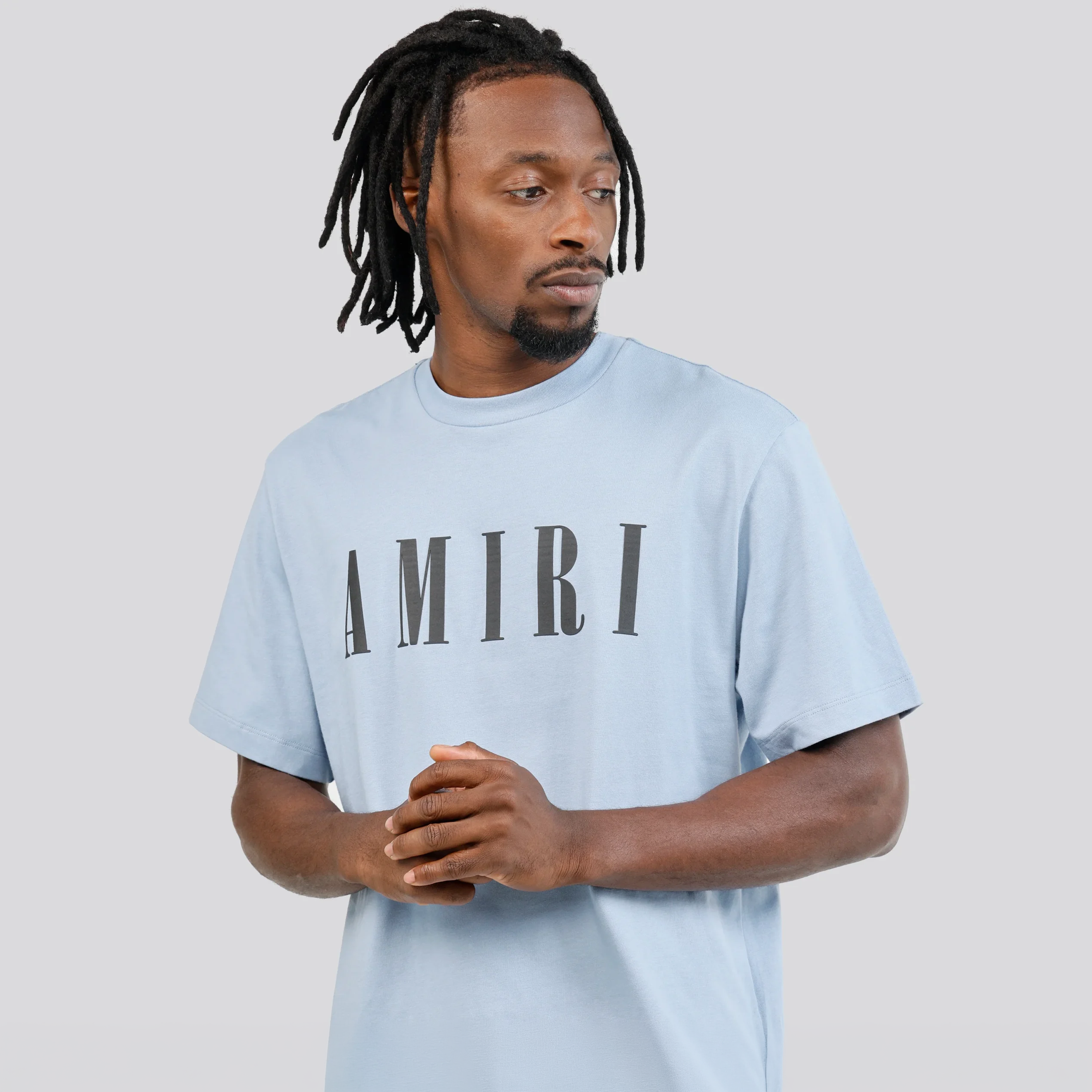 Camiseta Azul AMIRI Core Logo