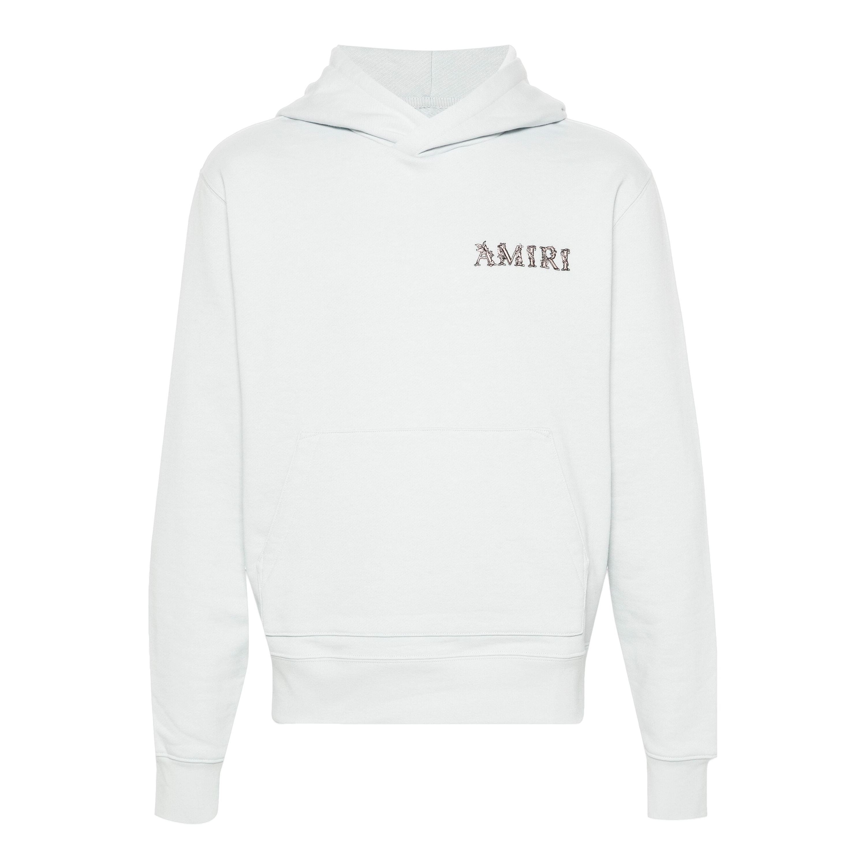 Buzo Tipo Hoodie Blanco AMIRI MA Baroque Logo