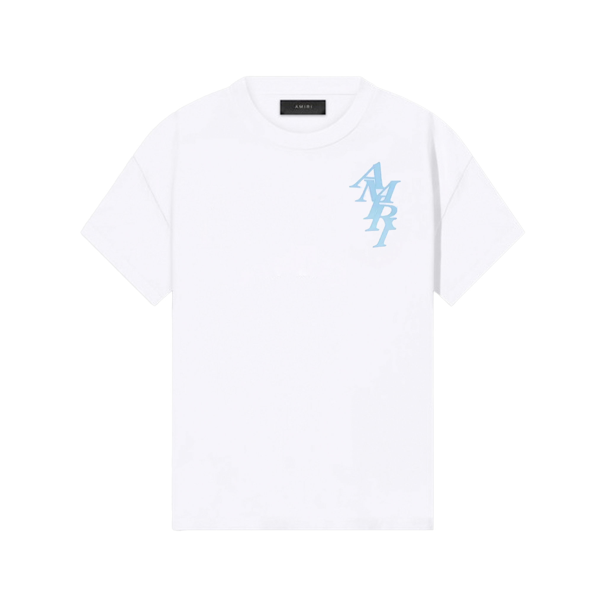 Camiseta Blanca AMIRI Stack Slim Fit