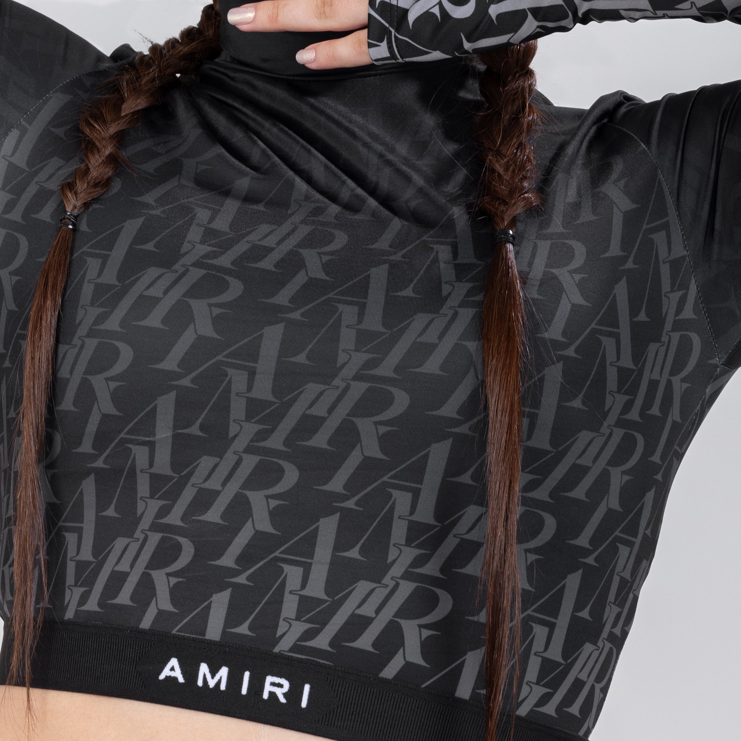 Top Negro AMIRI Burnout