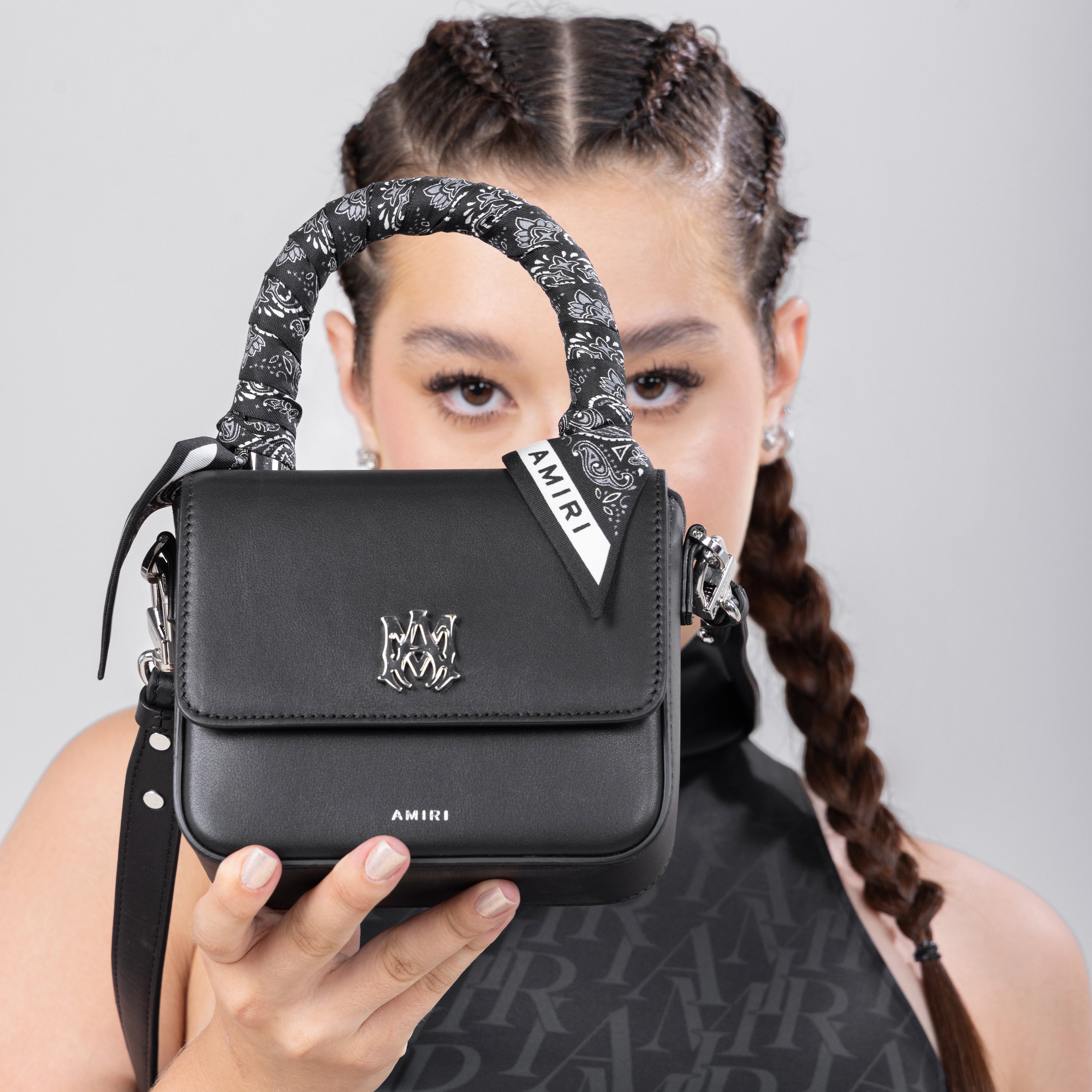 Cartera Negra AMIRI Micro MA