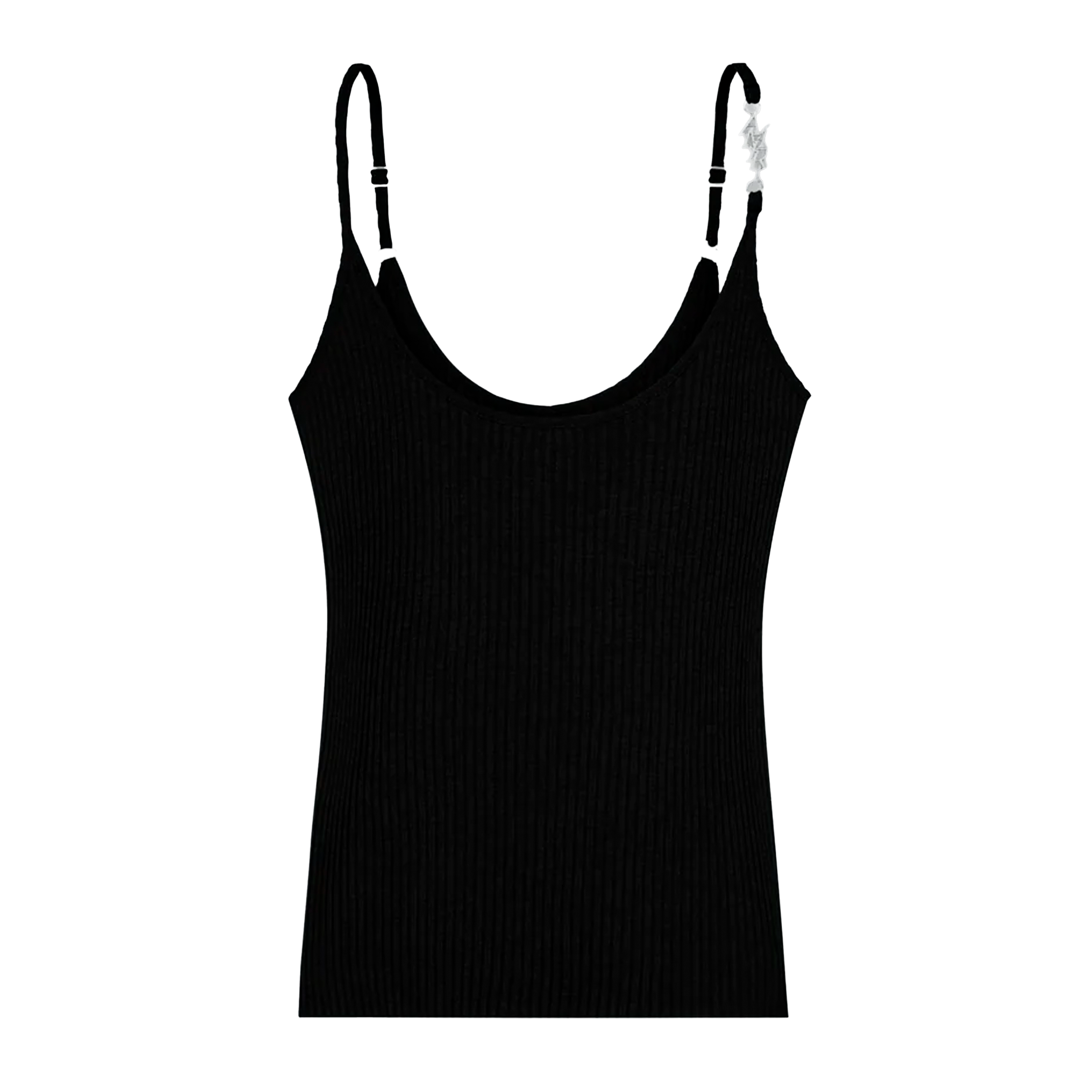 Top Negro AMIRI Vertical Amiri Tank